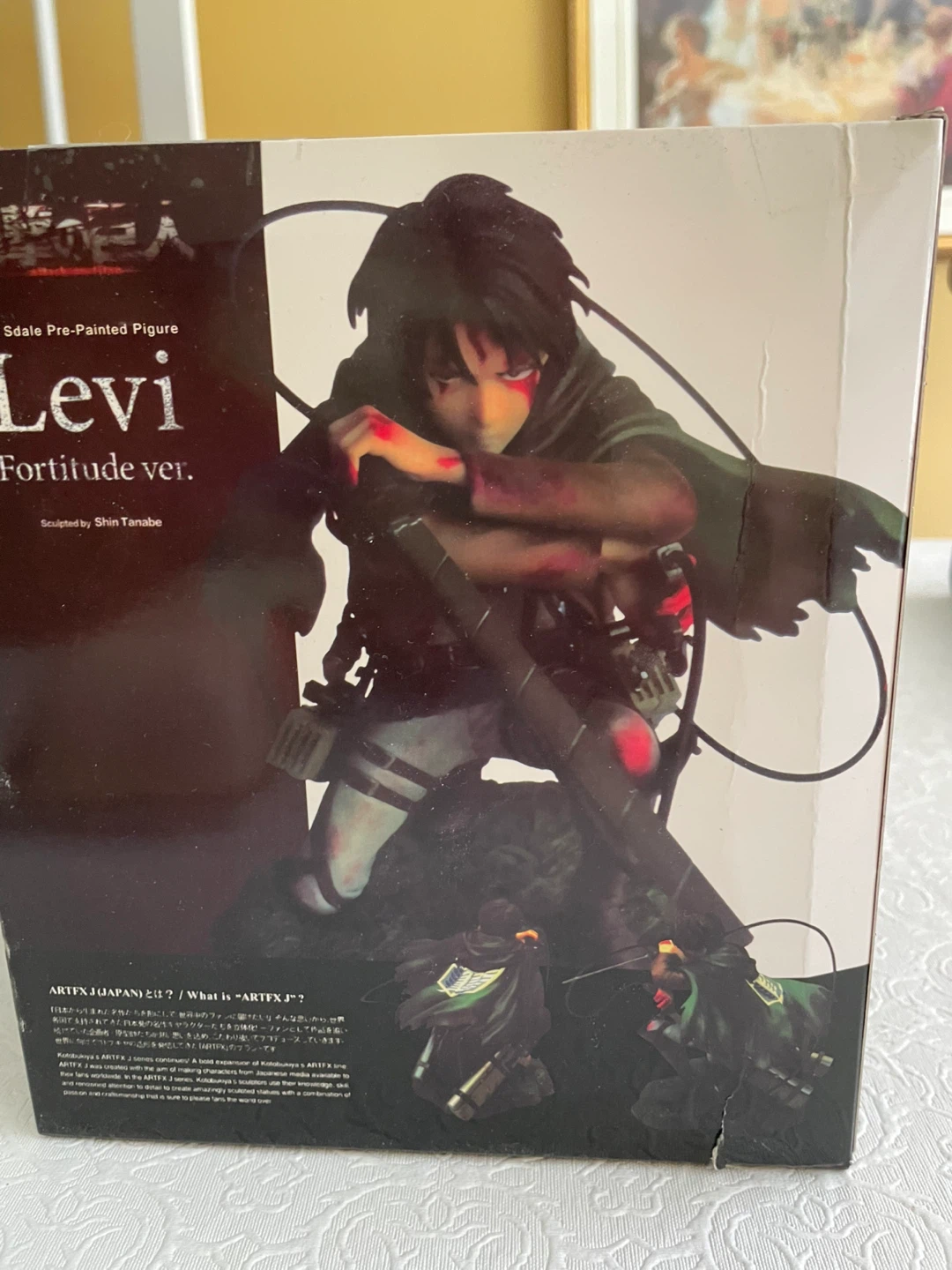 Kotobukiya ARTFX J Levi Fortitude ver. Attack on Titan Figure - photo 3
