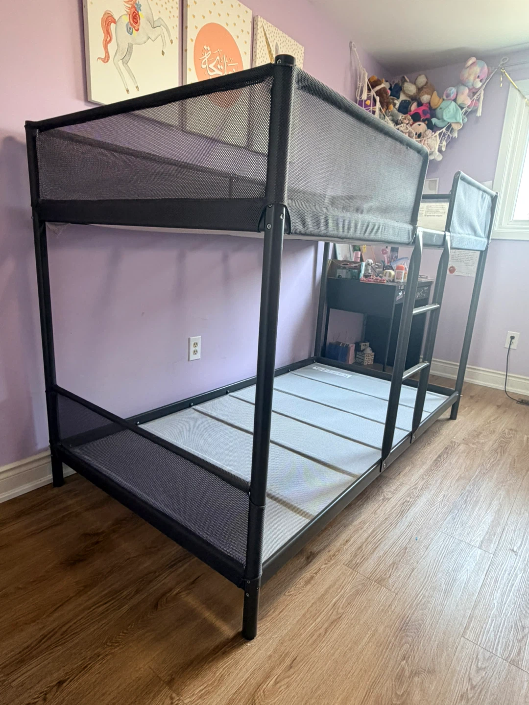 IKEA Midsun Bunk Bed Frame with Play Curtains - photo 4
