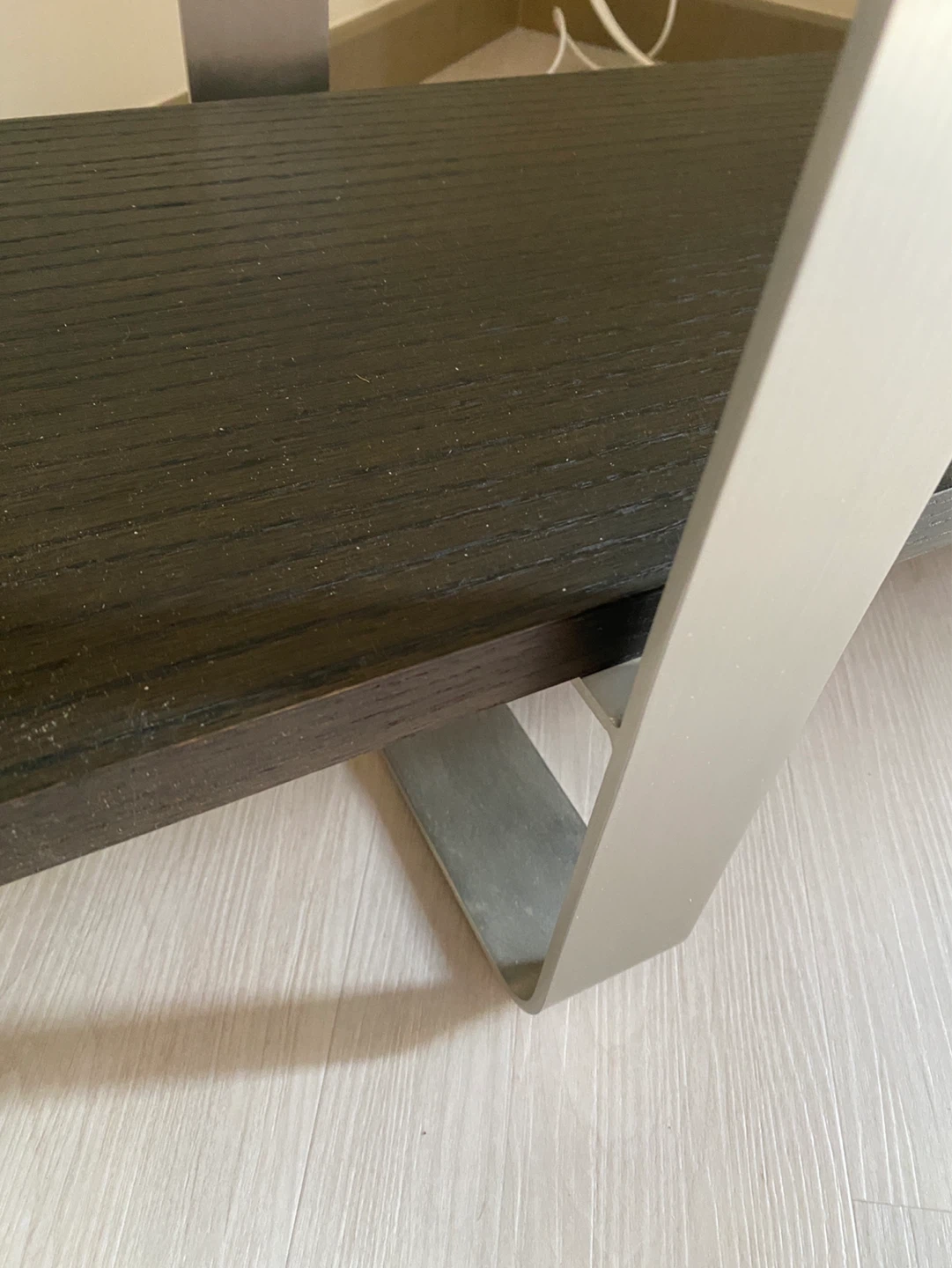 Glass and Metal TV Stand - 55" Wide - photo 3