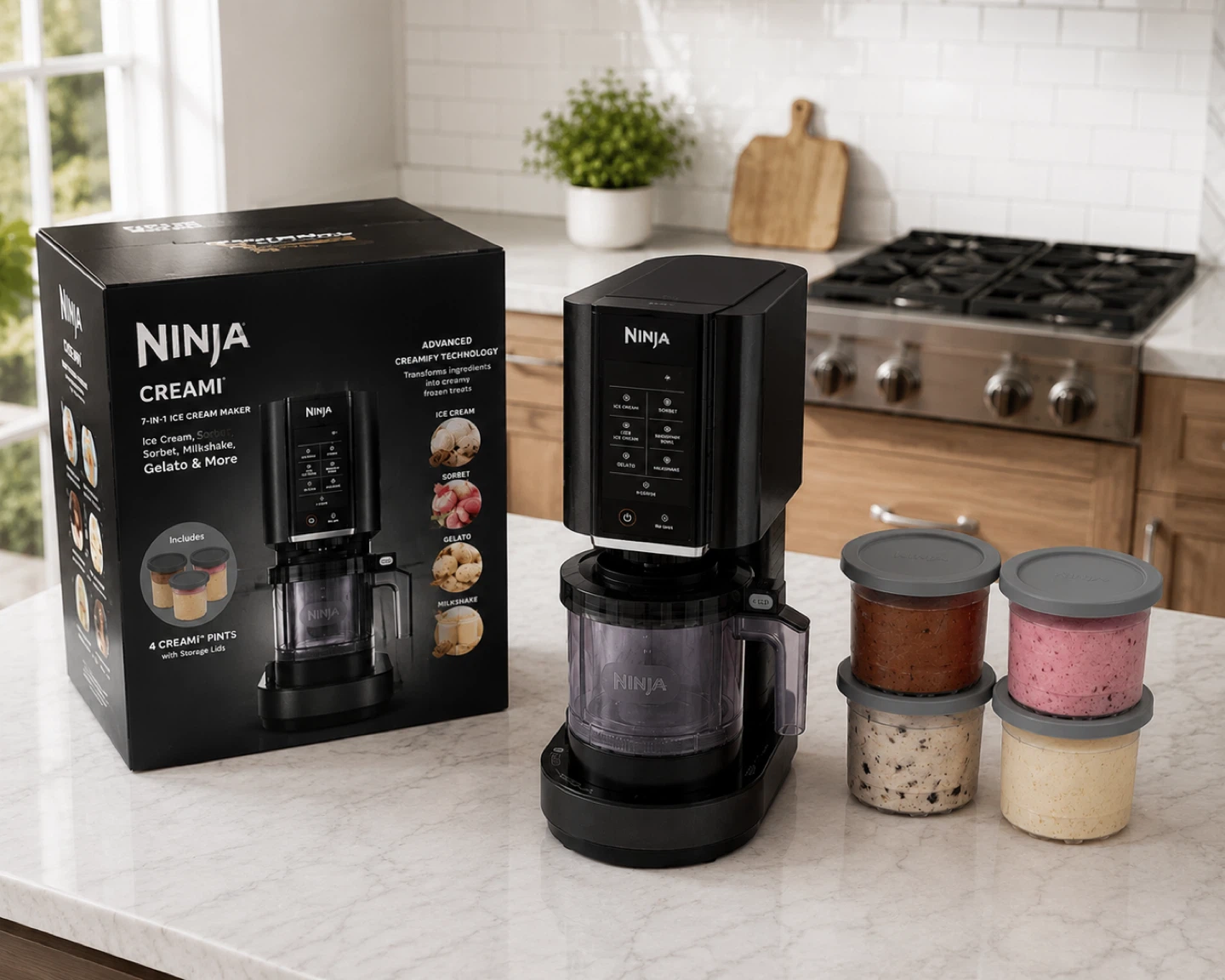 Ninja CREAMi 7-in-1 Ice Cream Maker