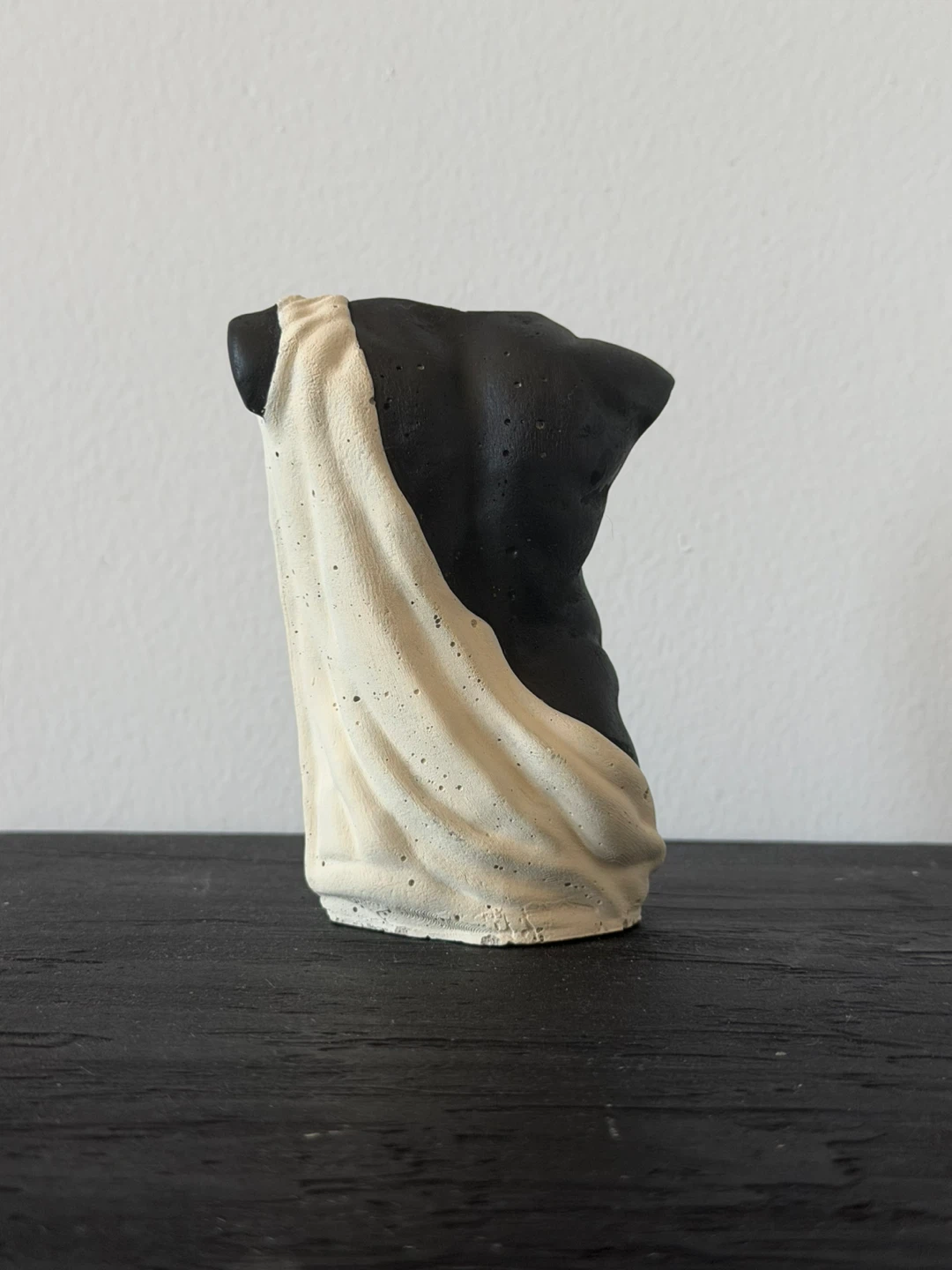 Torso Statue with Draped Fabric - photo 2