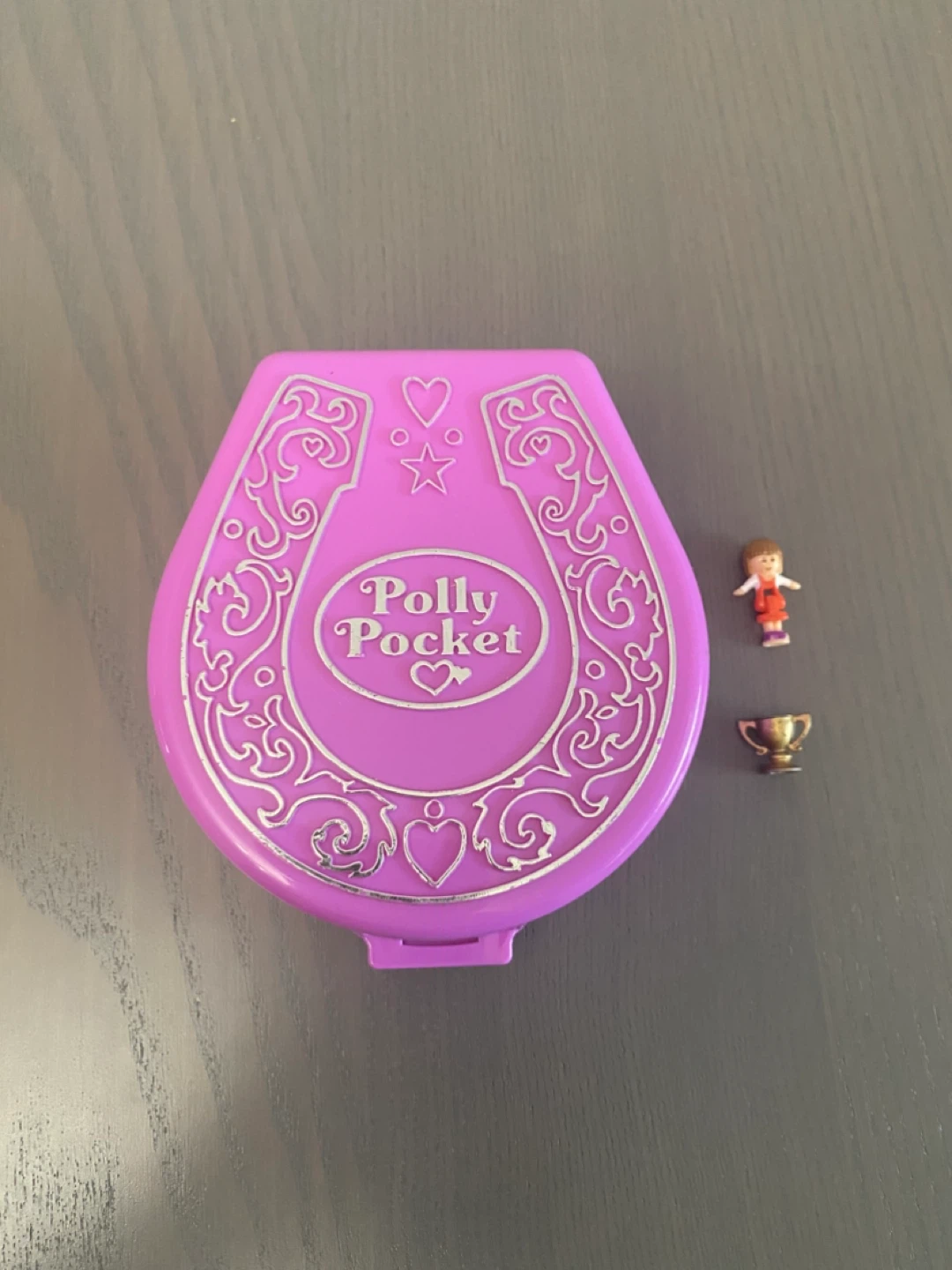 Vintage Bluebird Polly Pocket 1994 Pony Ridin Show Compact