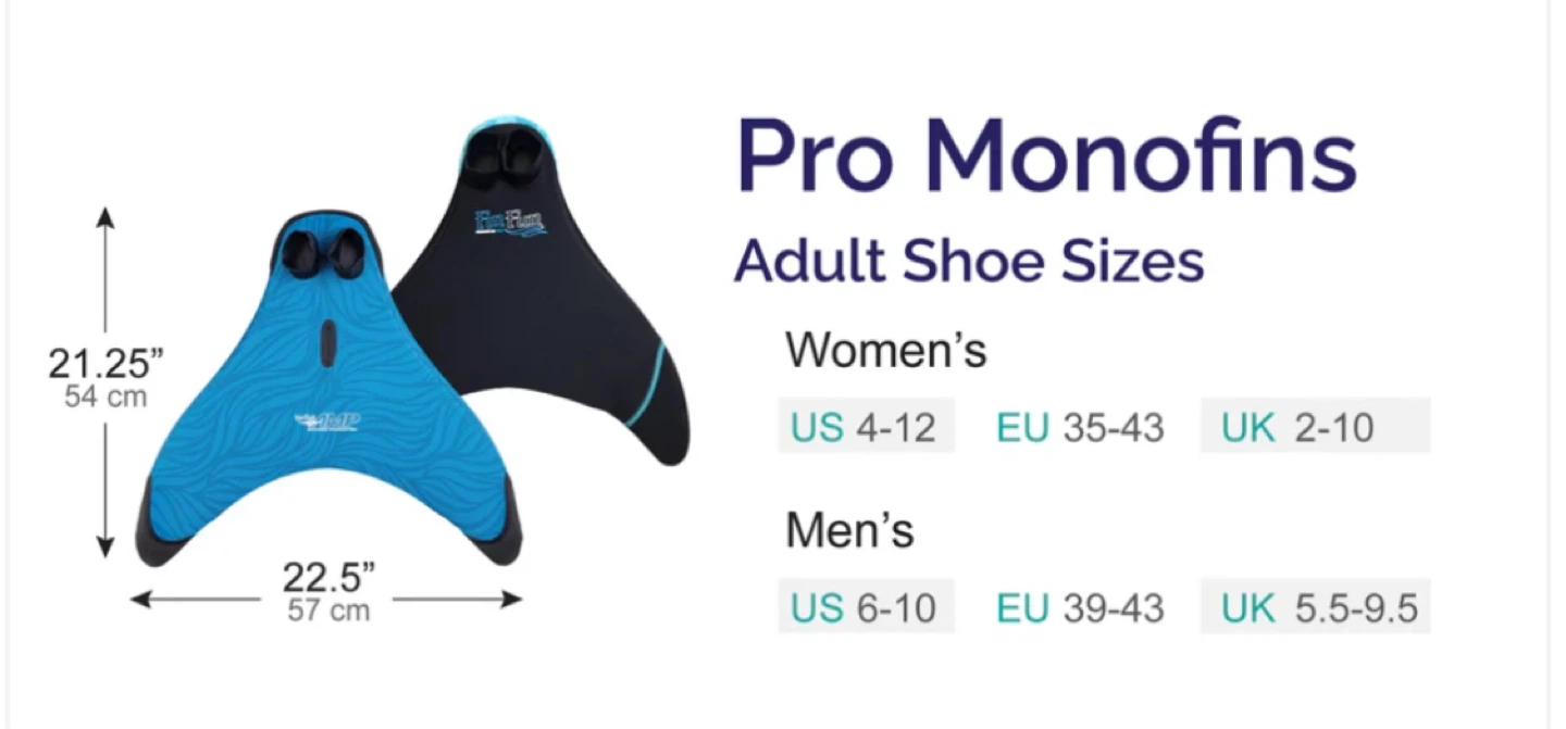 Calling all Mermaids! Adult FinFun Monofin Pro - photo 3
