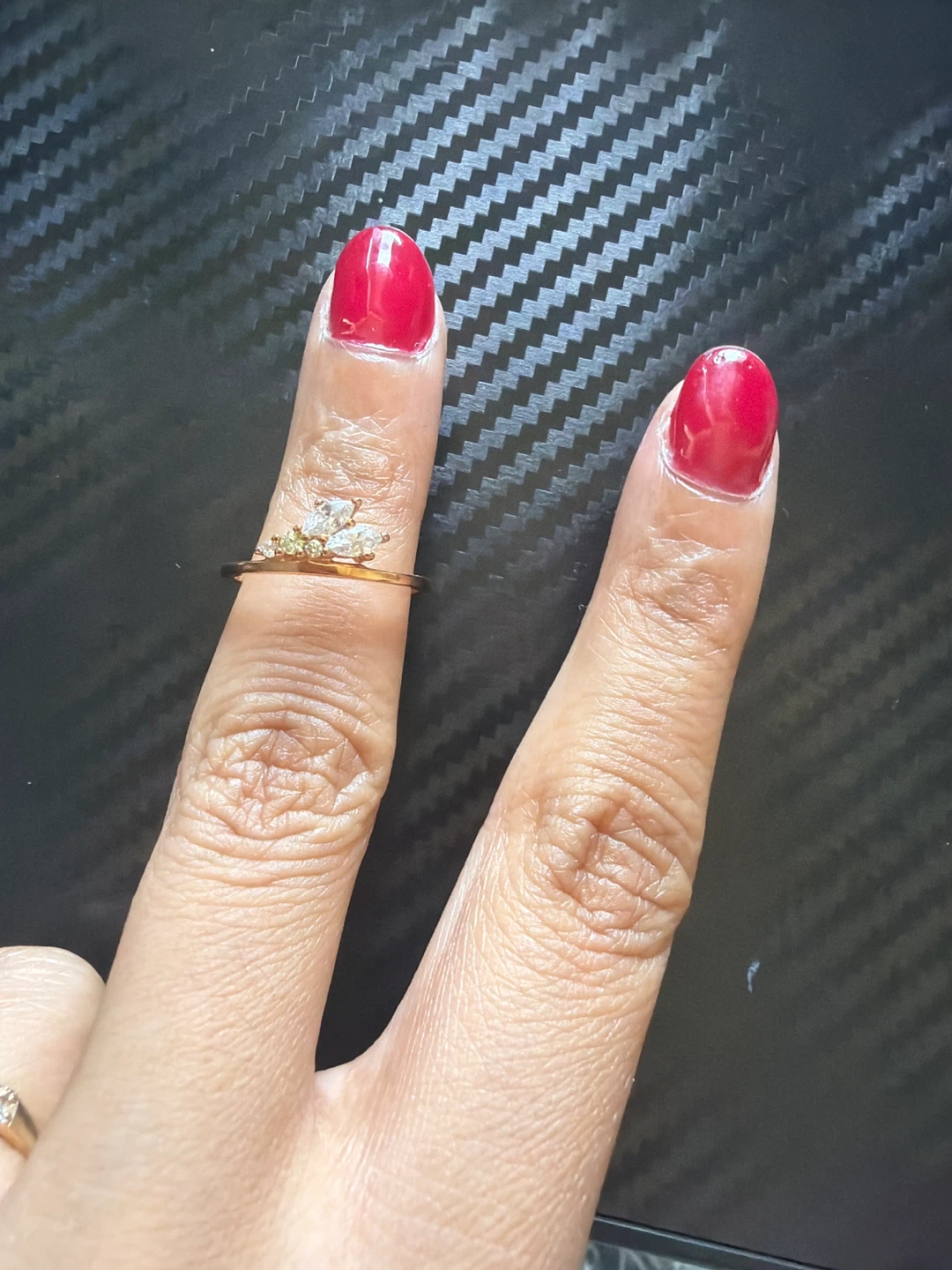 Rose Gold Diamond Ring