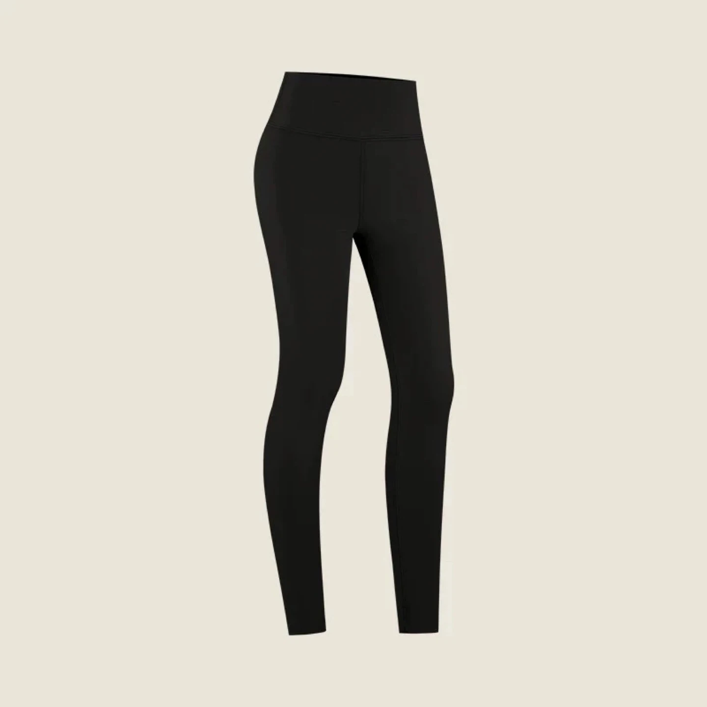 S-High-Waist Sharkskin Leggings - Fleece Lined & Super Stretchy
