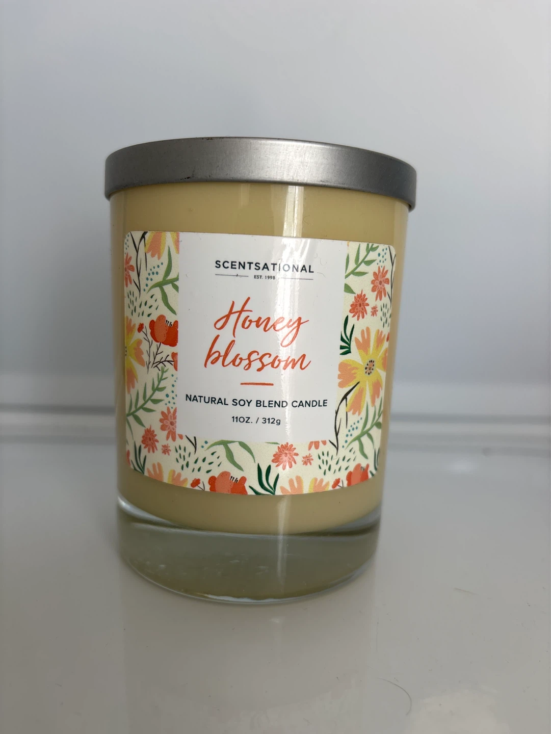 Scentsational Honey Blossom Natural Soy Blend Candle