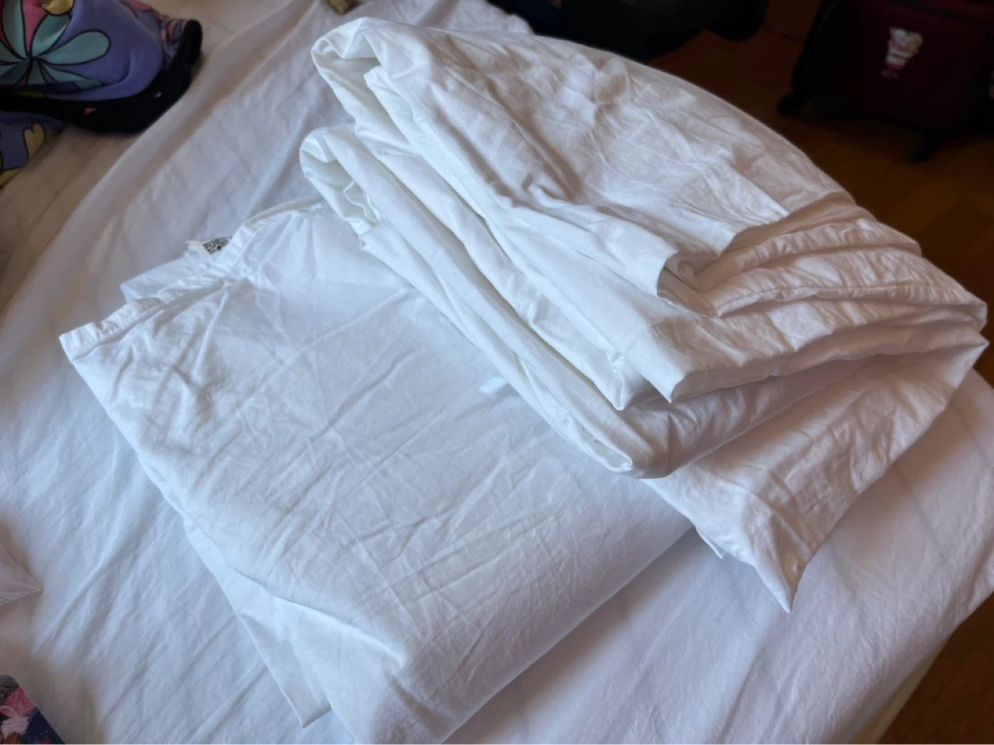 100% Cotton Duvet Cover and Top Sheet