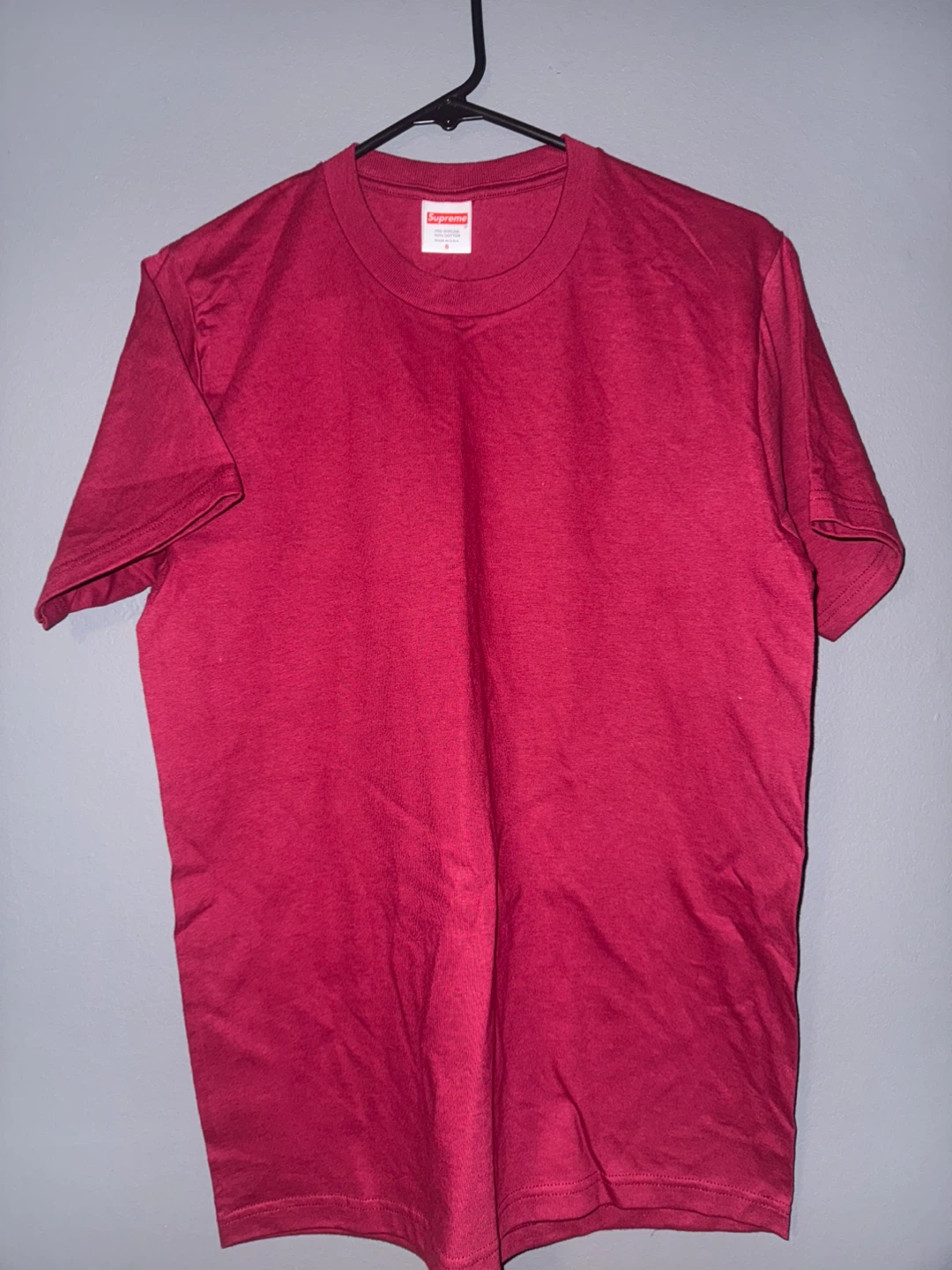 Supreme T-Shirt - Red, Size Small