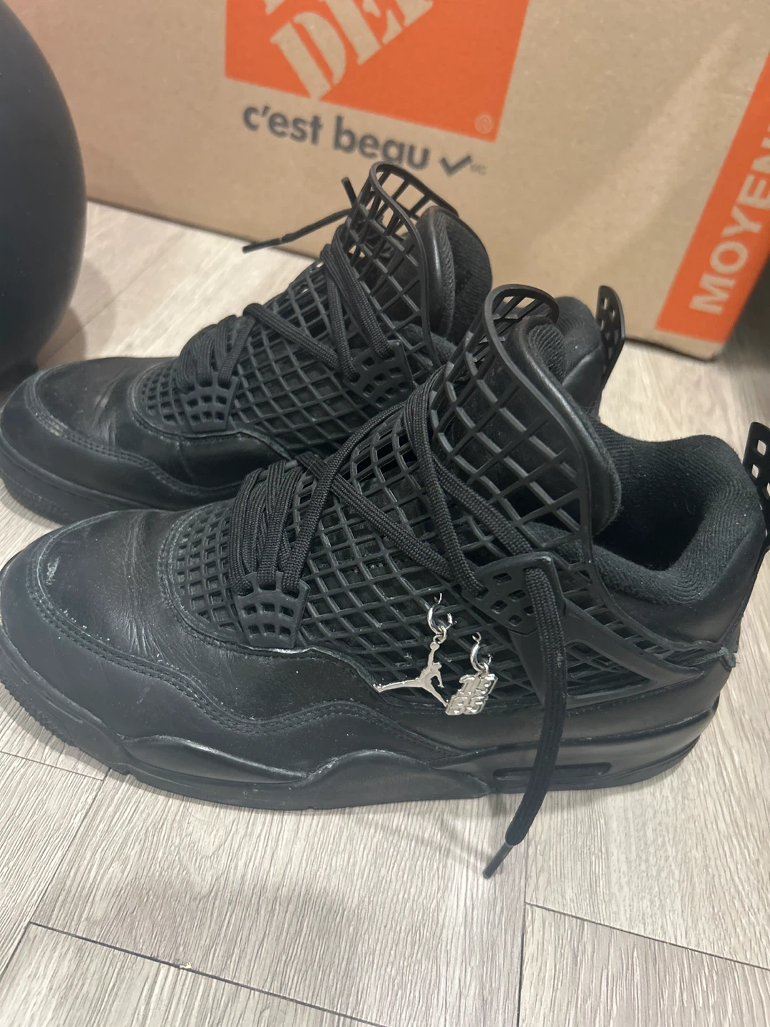 Jordan 4 Retro Black - photo 2