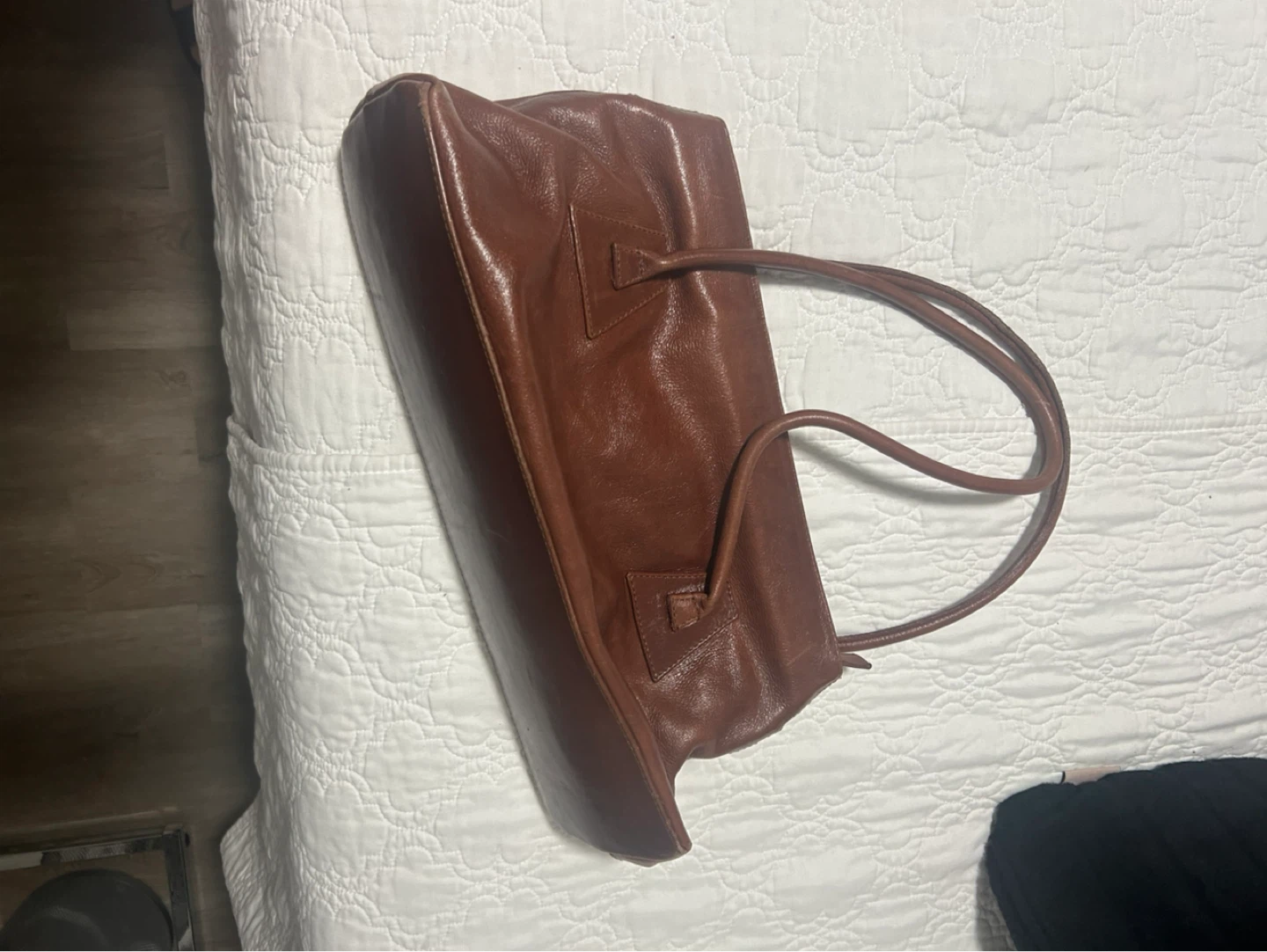 Brown Leather Shoulder Bag