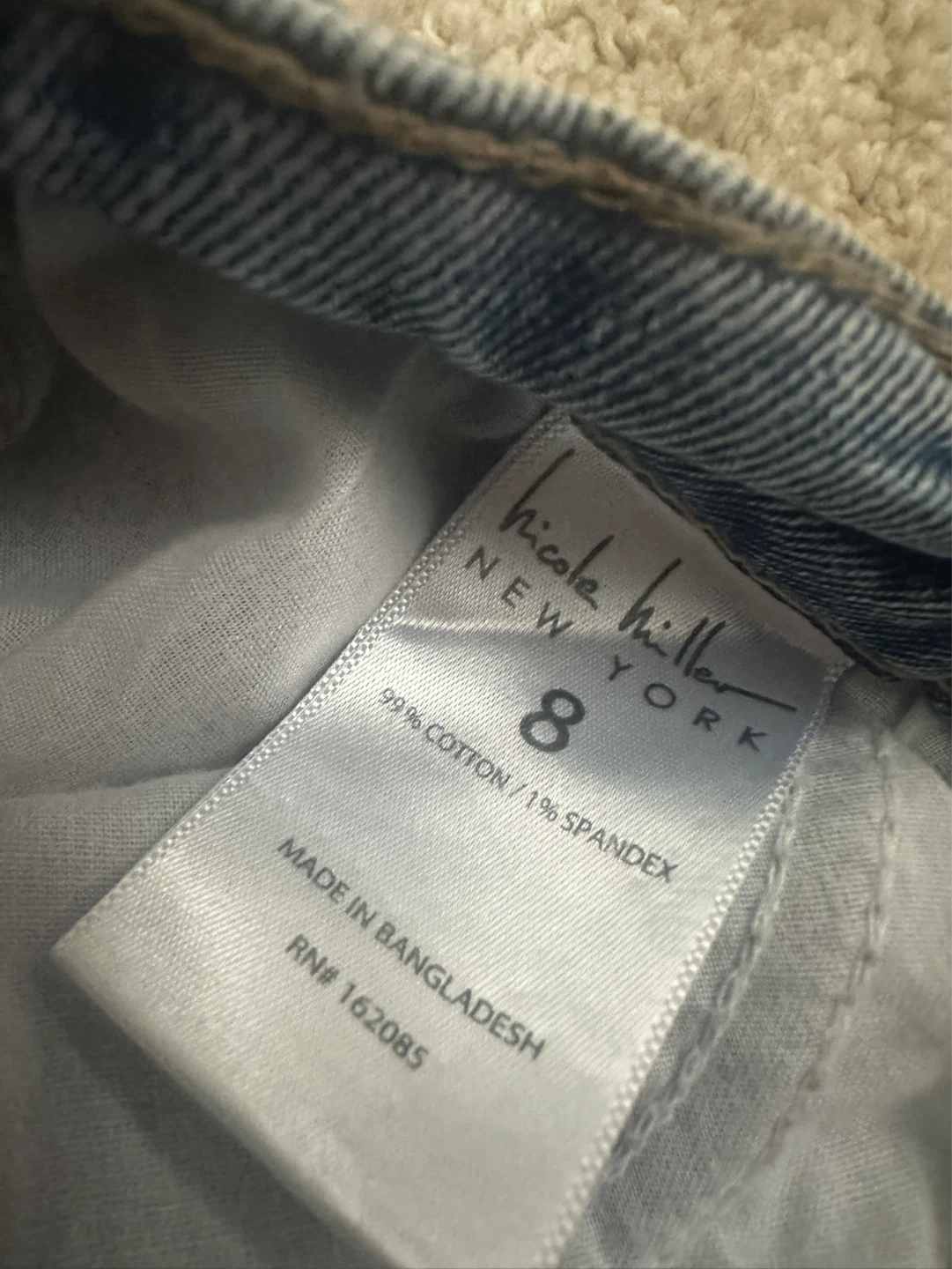 Nicole Miller Nomad Relaxed Jeans Size 8 - photo 3