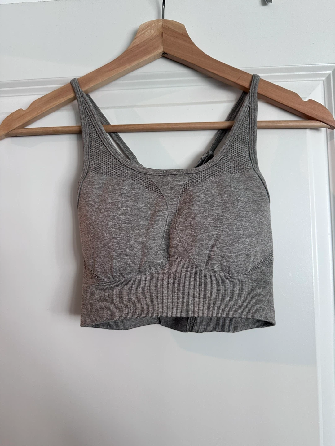AYBL Grey Seamless Sports Bra