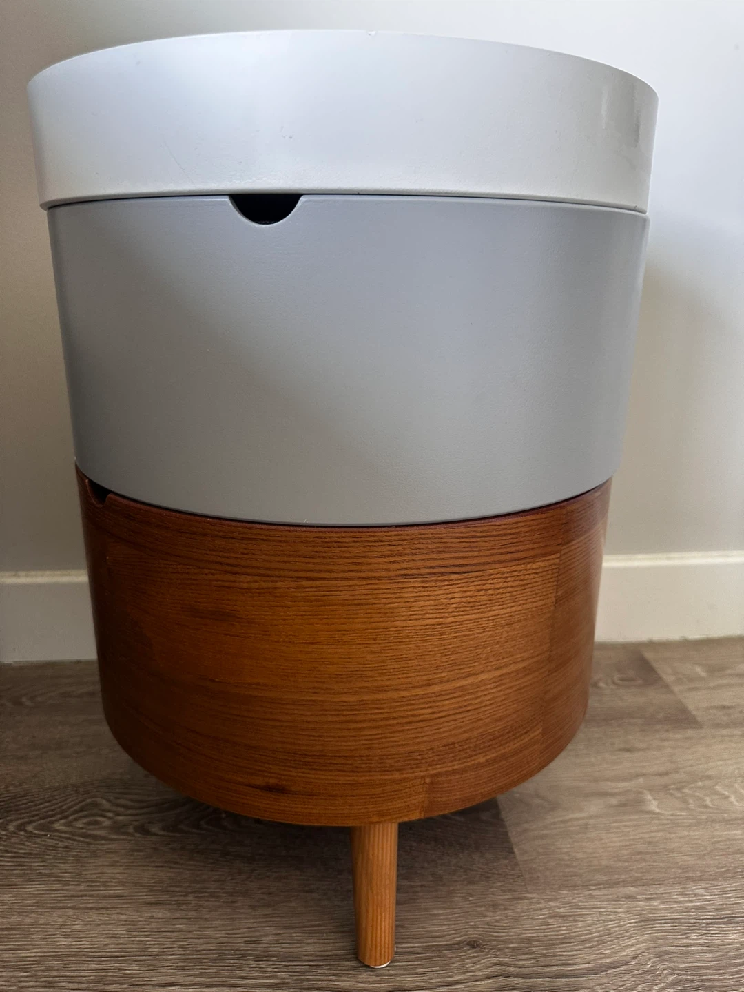 Round Side Table with Storage - photo 3