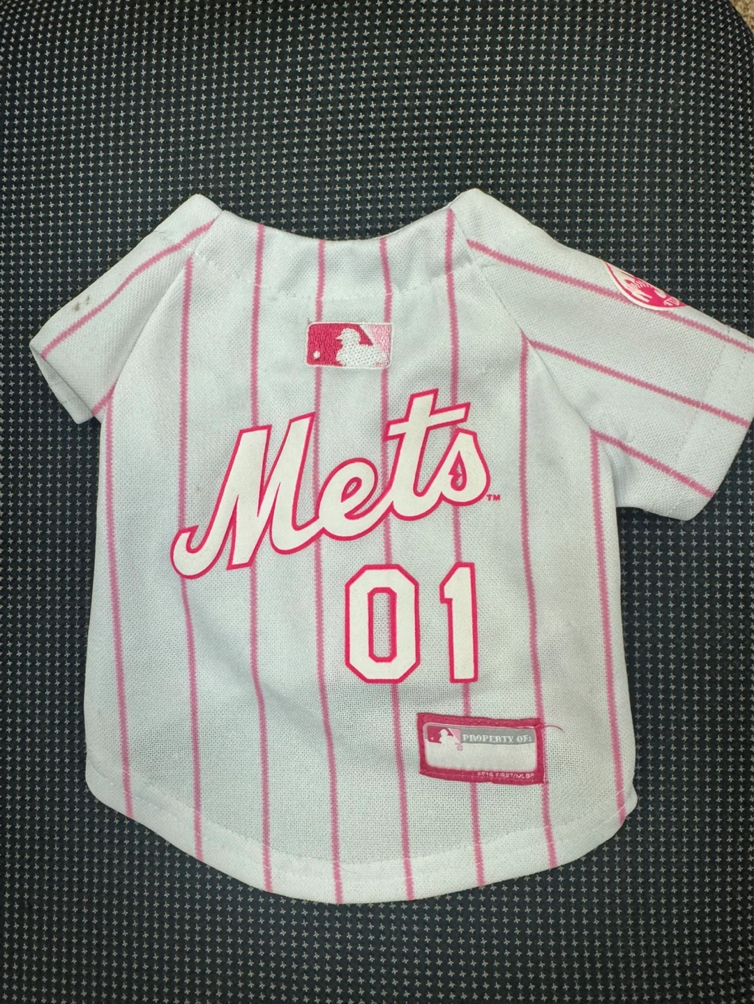 New York Mets Pet Jersey Size X-Small