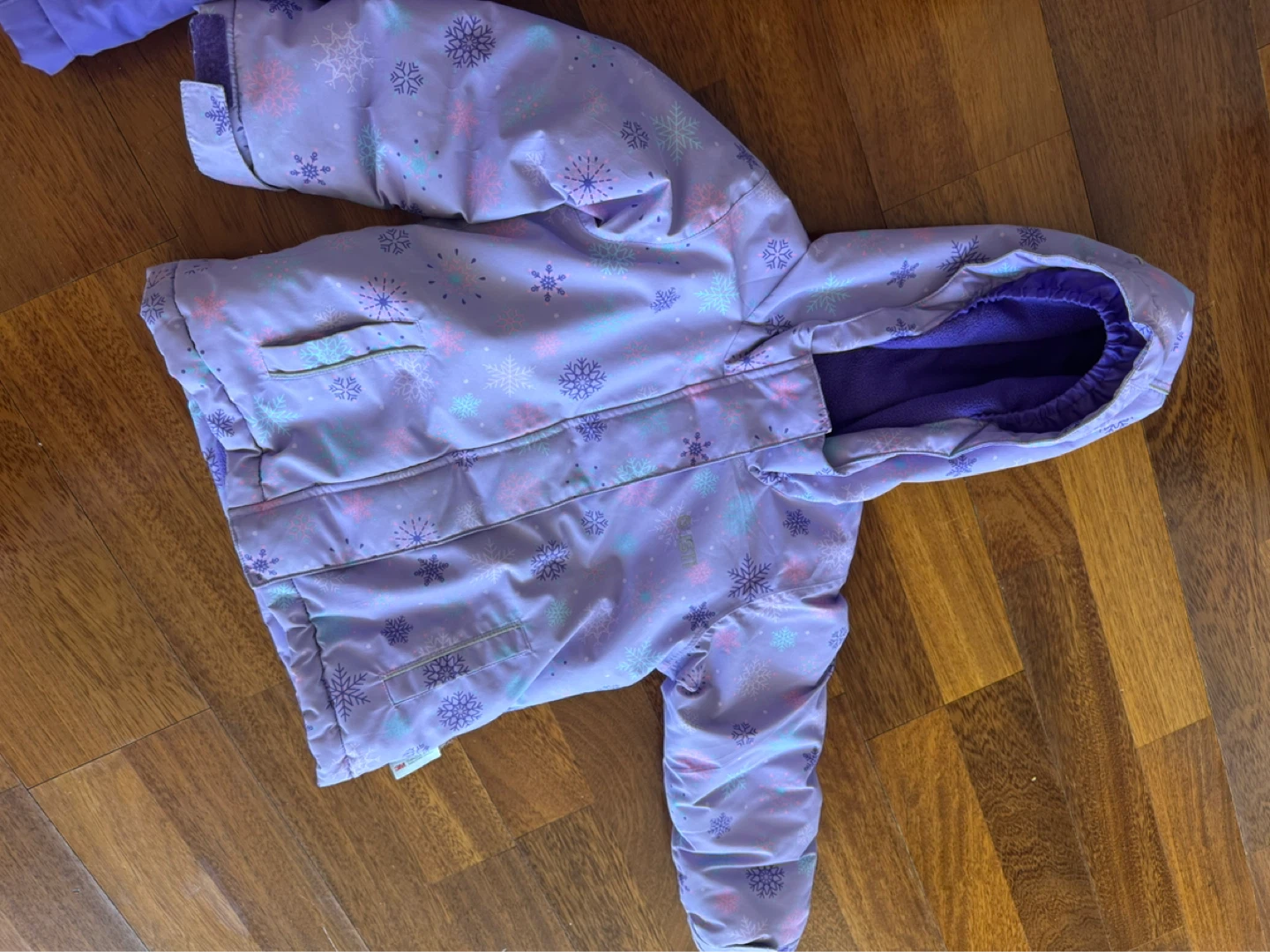 Gusti Kids Snowsuit Set - Purple, 24 Months - photo 2