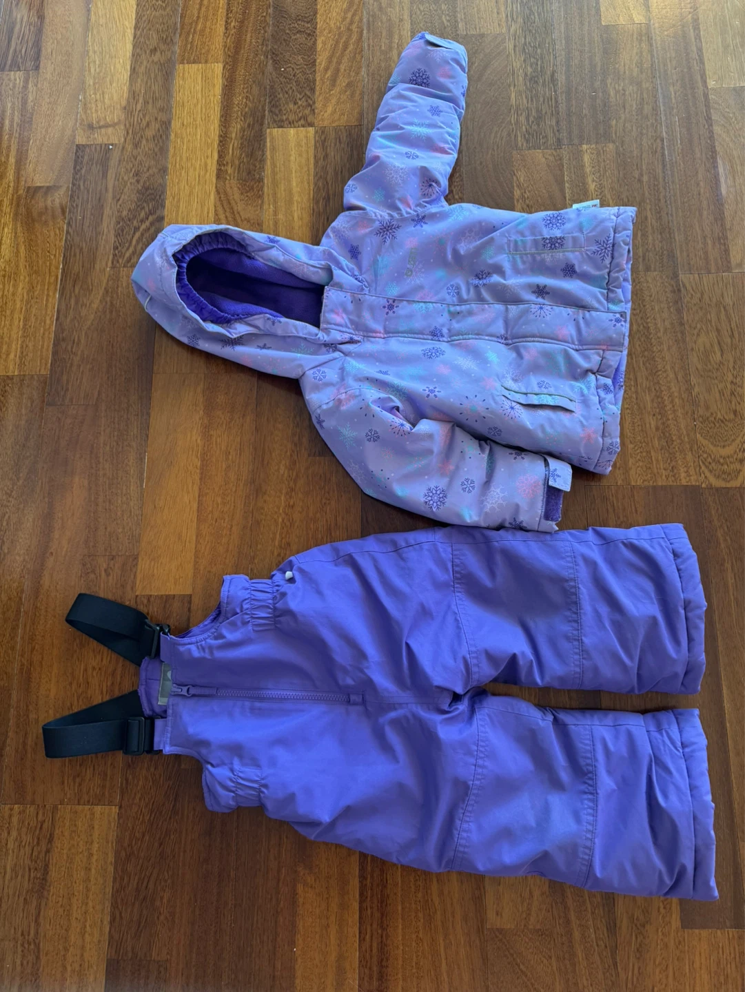 Gusti Kids Snowsuit Set - Purple, 24 Months