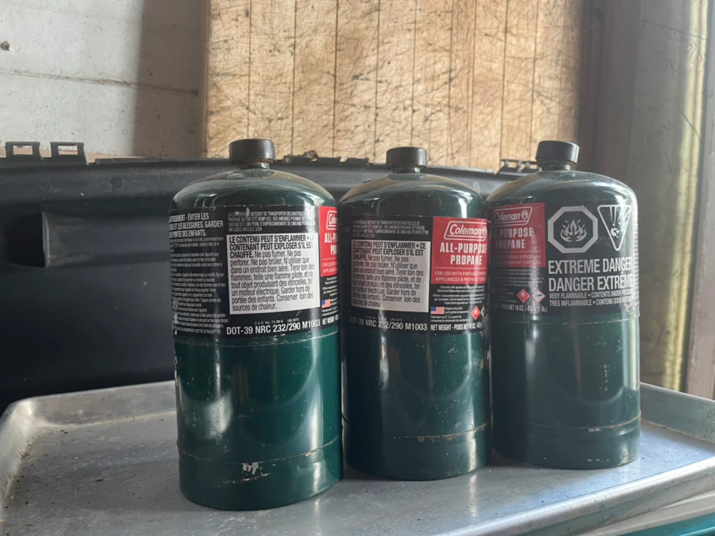 Propane cylinder 1 lbs - photo 2