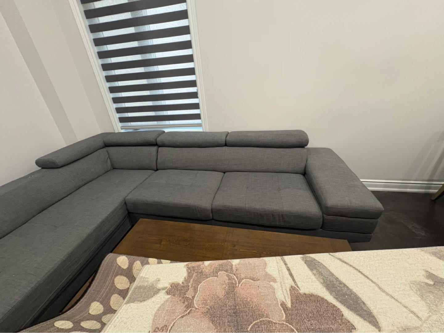 Grey Sectional Sofa - photo 2