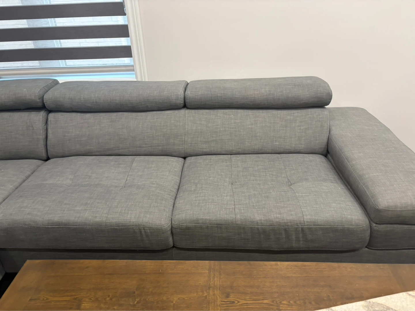 Grey Sectional Sofa - photo 4