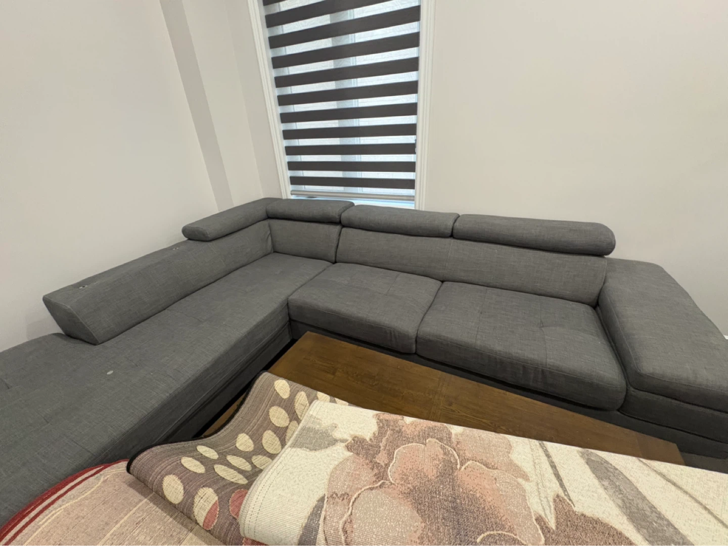 Grey Sectional Sofa - photo 3