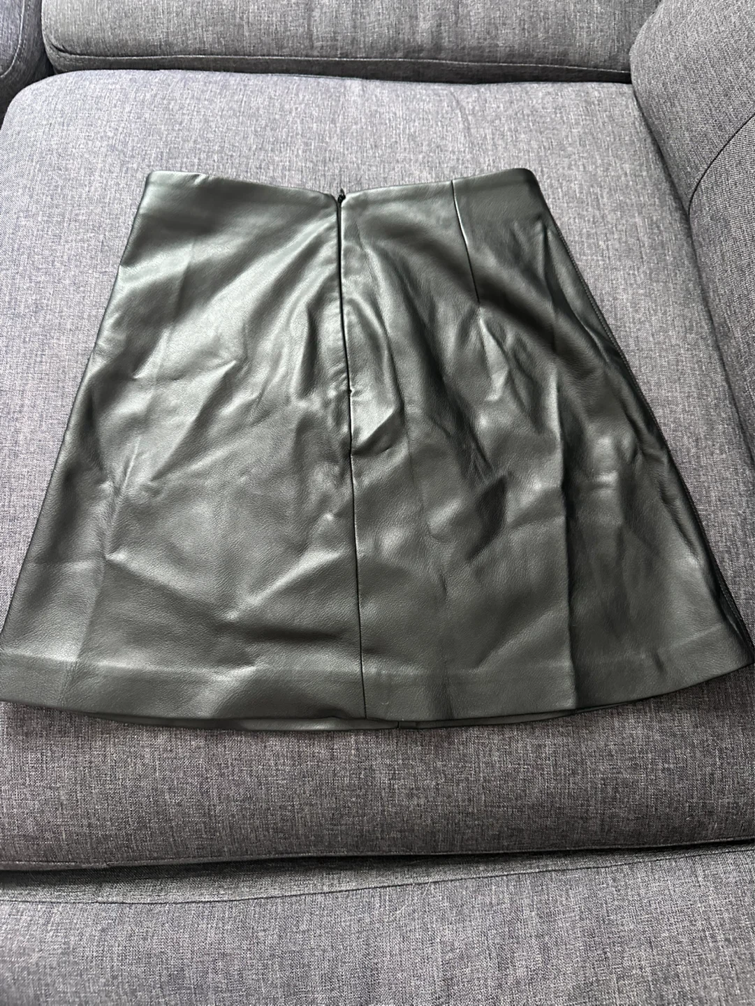 Dynamite Black Faux Leather Mini Skirt Size XXS