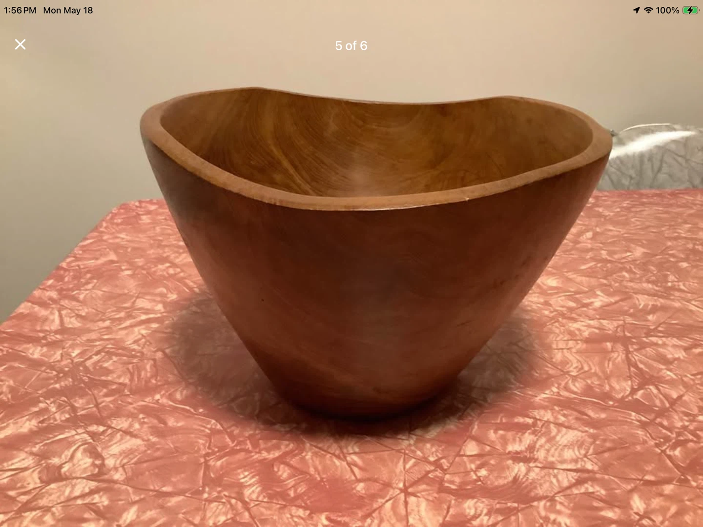 Beautiful Teak Wood Bowl 🐞 - photo 5
