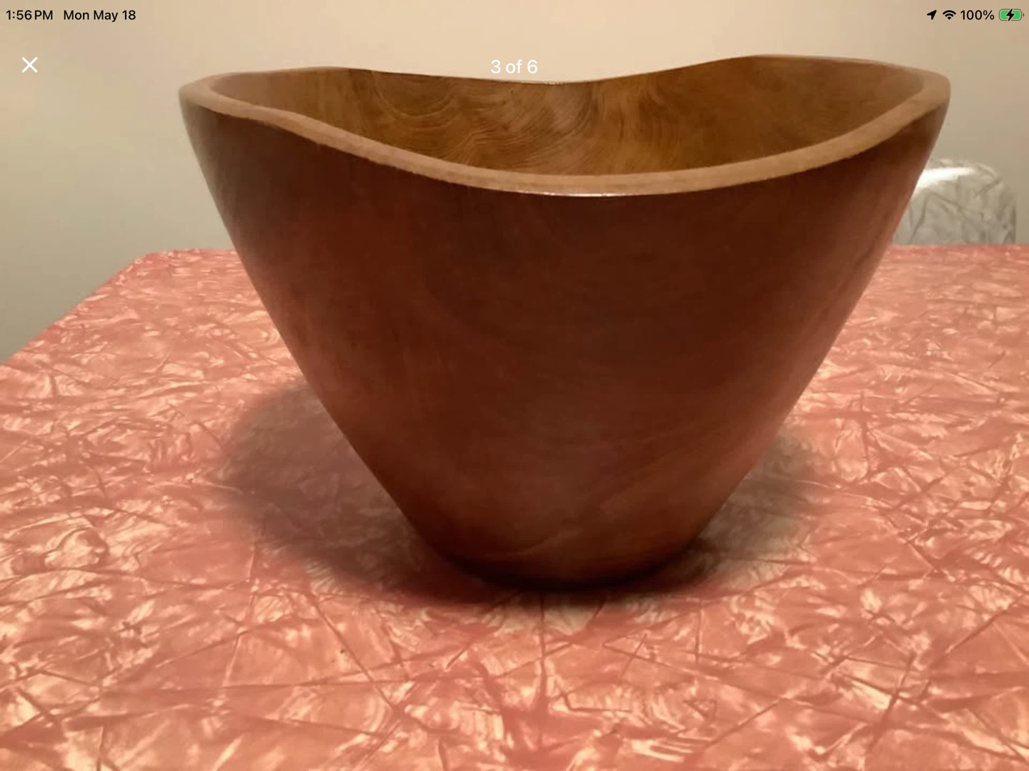 Beautiful Teak Wood Bowl 🐞 - photo 3