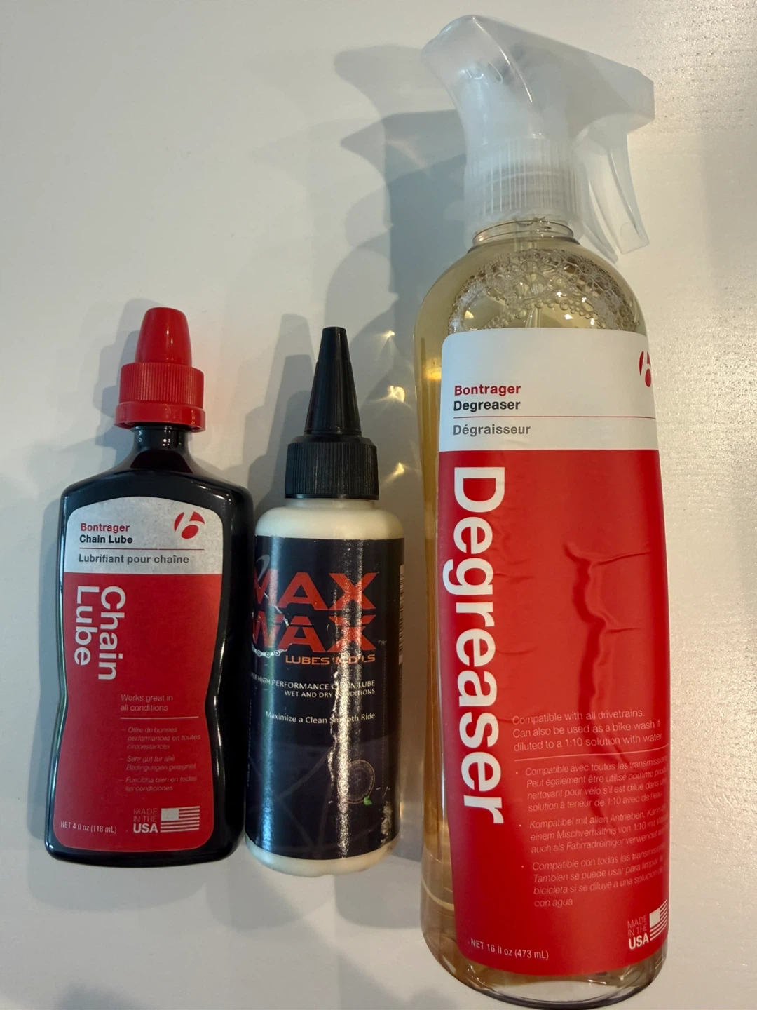 Bontrager Chain Lube & Degreaser Set