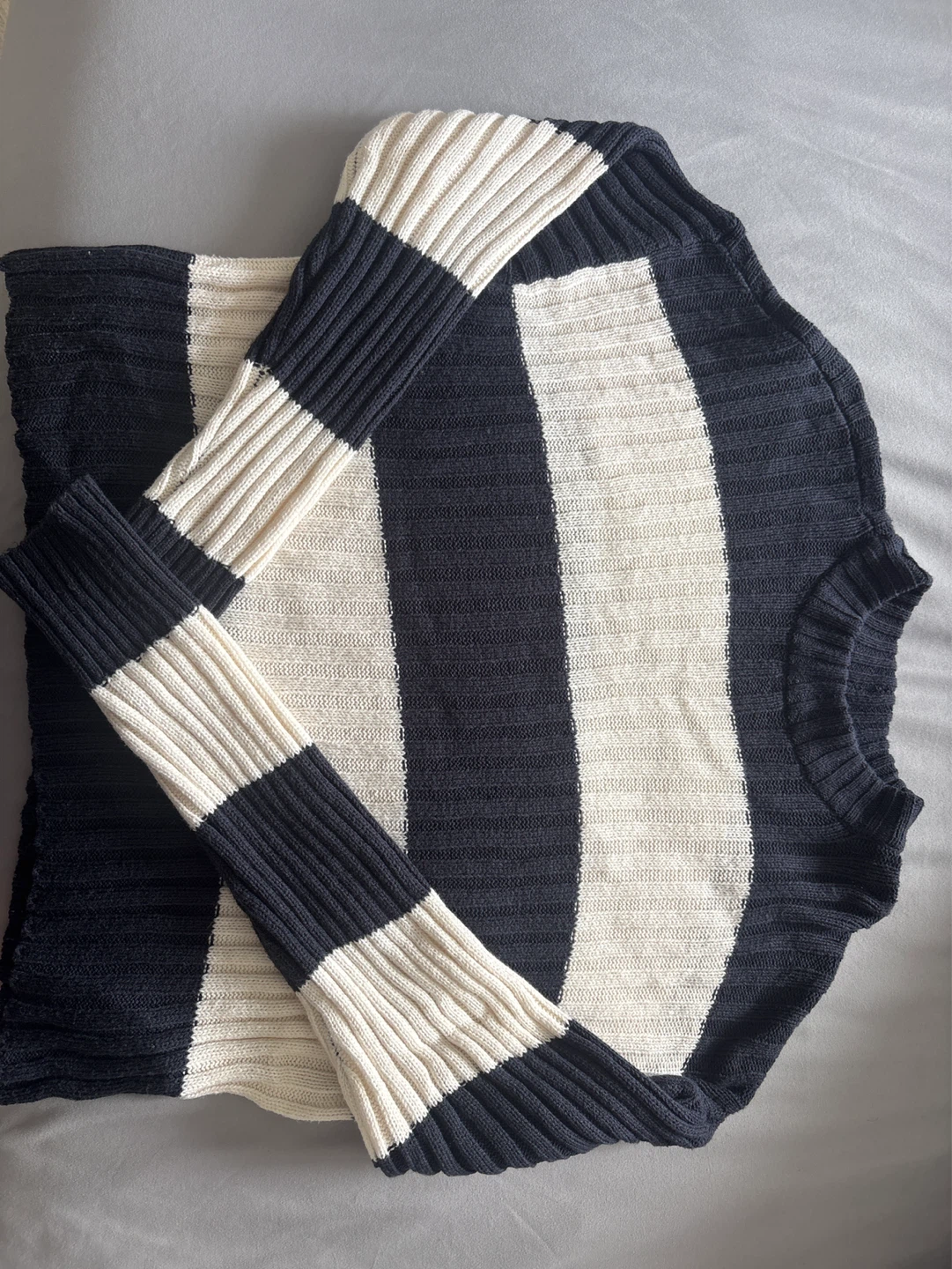 Striped Crewneck Sweater