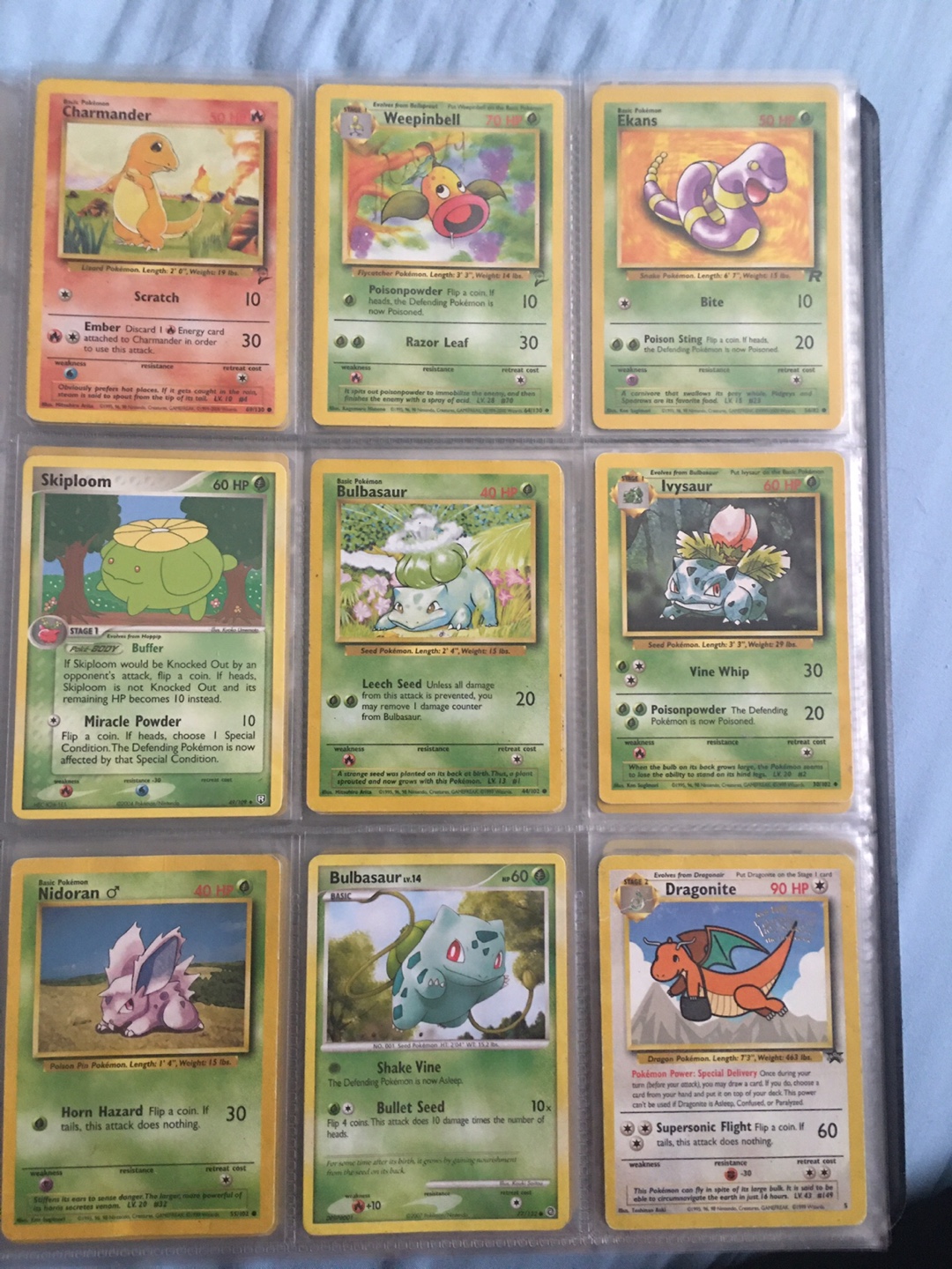 POKÉMON CARDS 240 OF THEM ALL VINTAGE