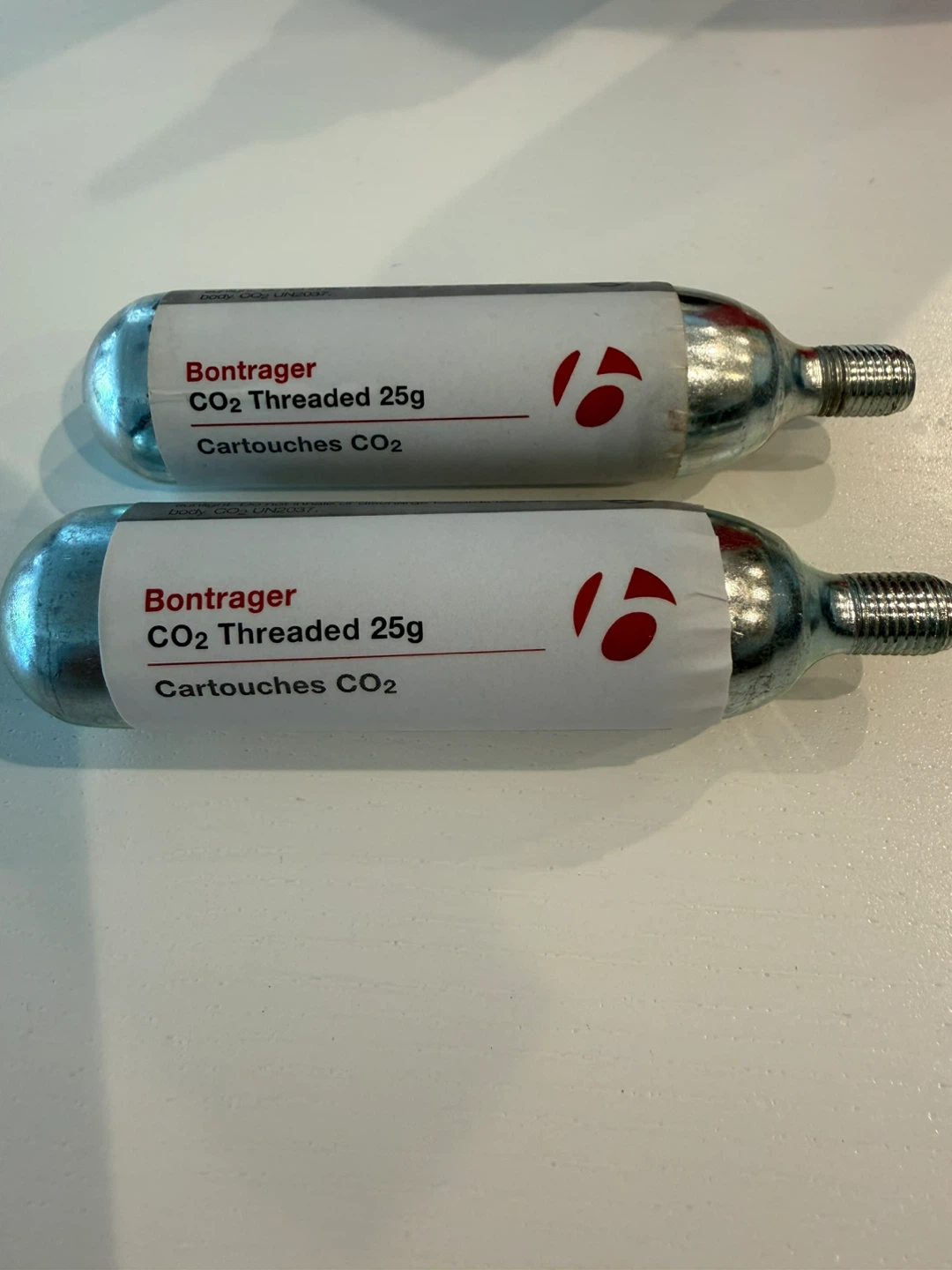 Bontrager CO2 Threaded Cartridges - 25g (Set of 2)