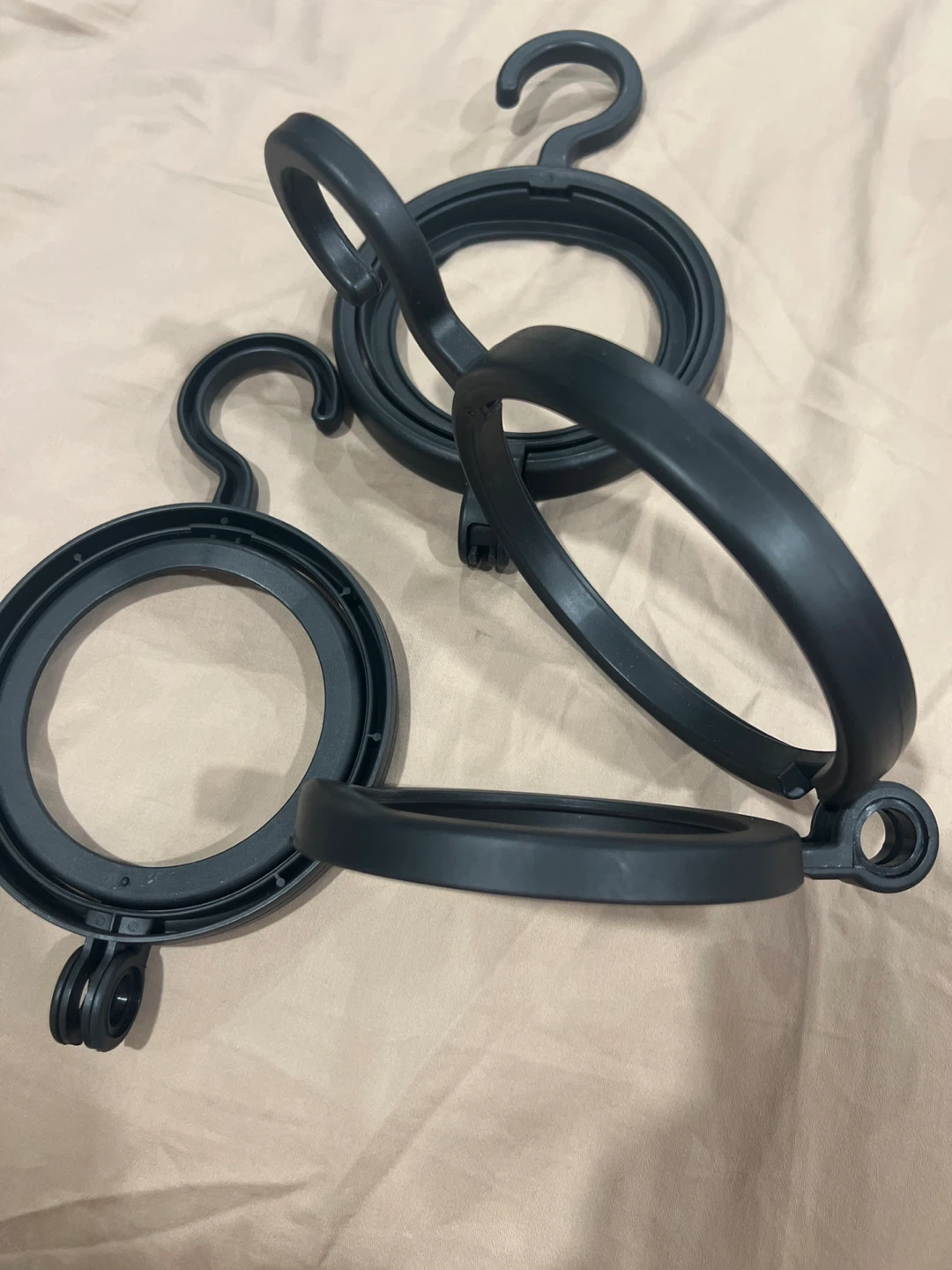Black Scarf/wig Hangers - Set of 3 - photo 2