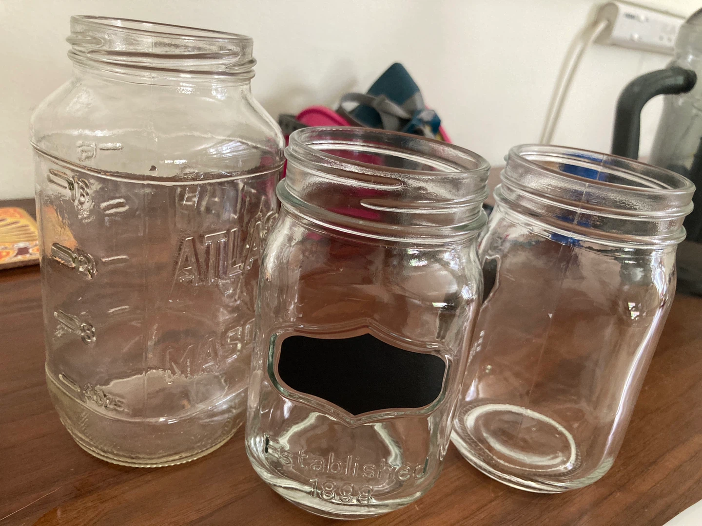 FREE Atlas Mason Jars - Set of 3