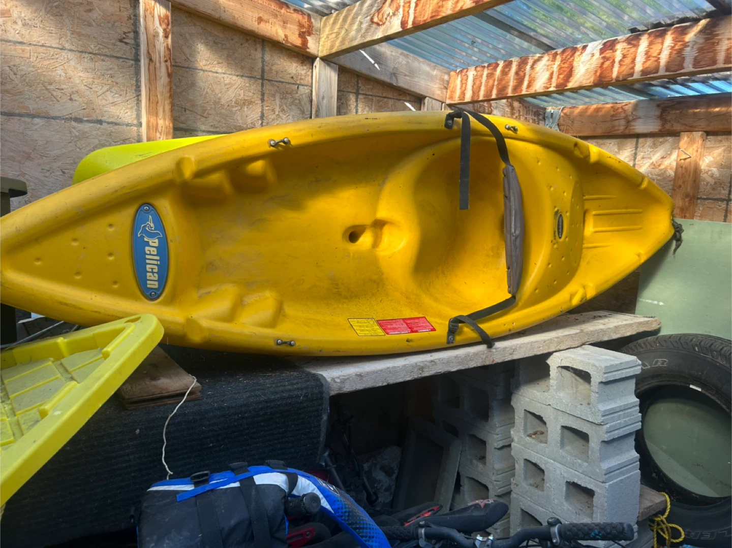 2 Pelican Kayaks