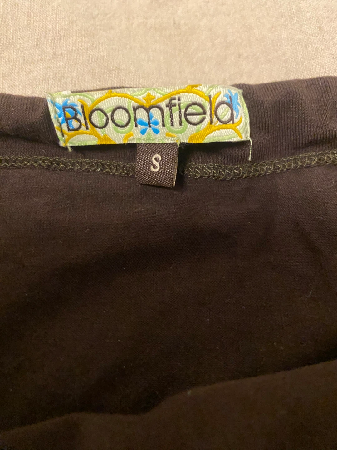 Bloomfield Brown Cotton Mini Skirt Size S - photo 2