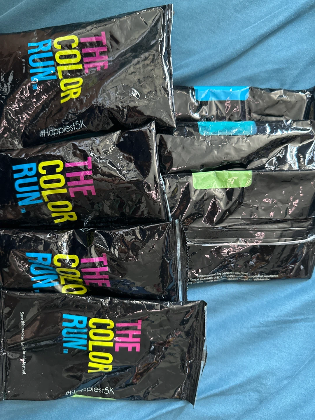 The Color Run Powder Packets
