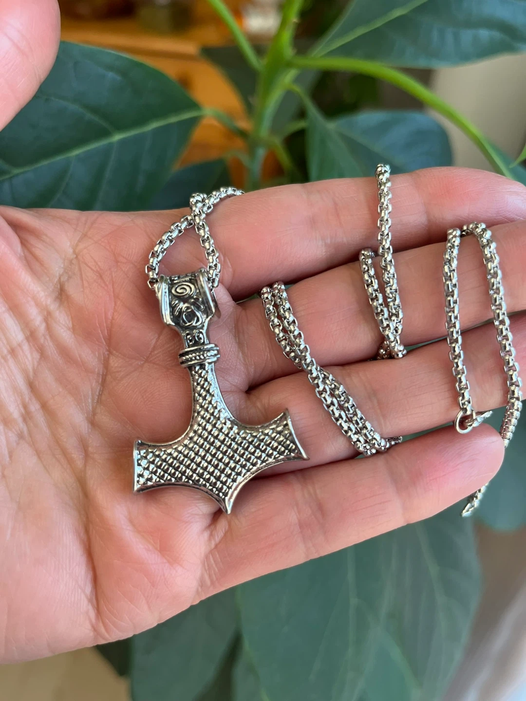 Thor's Hammer Pendant Necklace. - photo 3