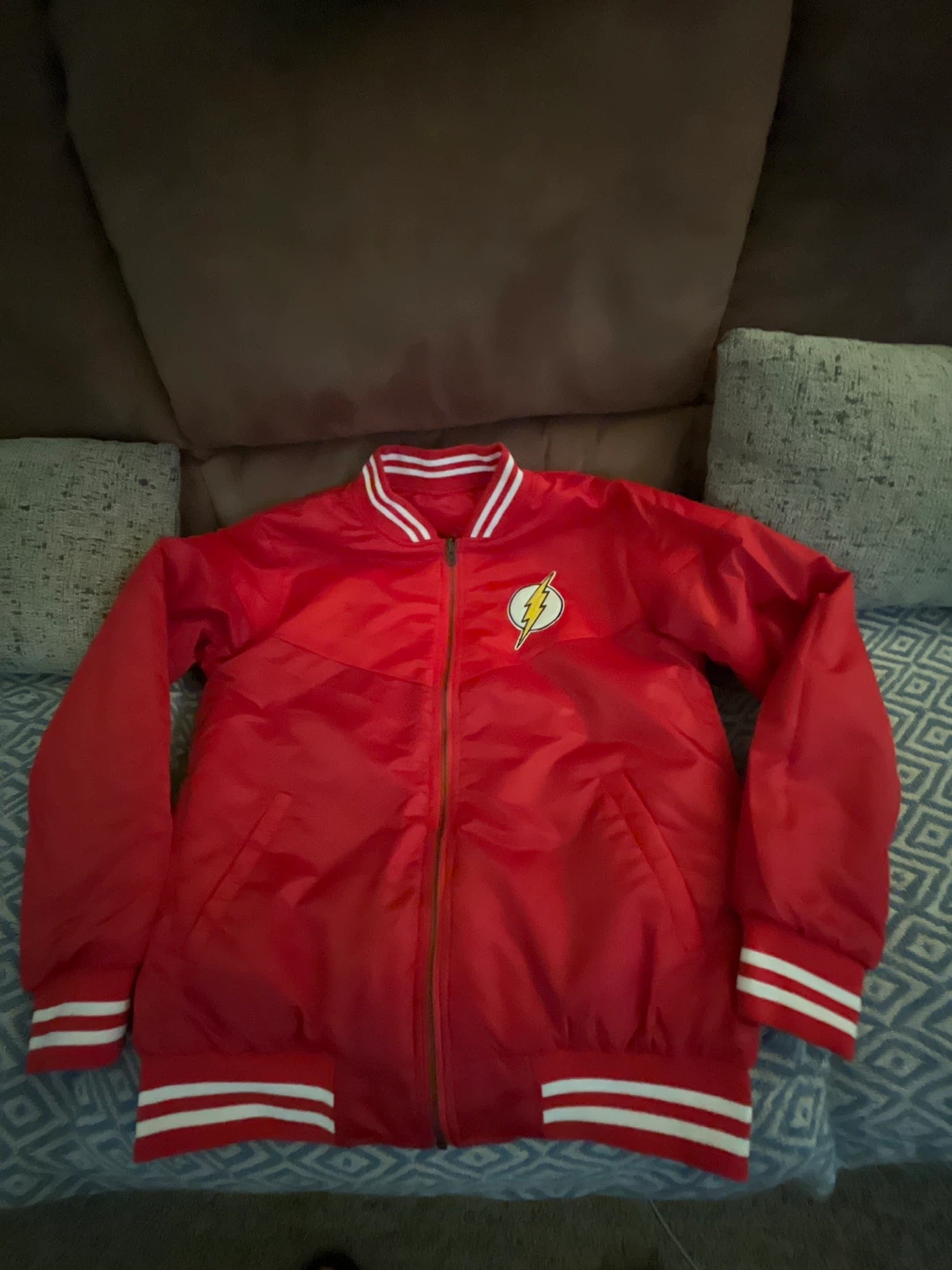 Red Flash Bomber Jacket - photo 2