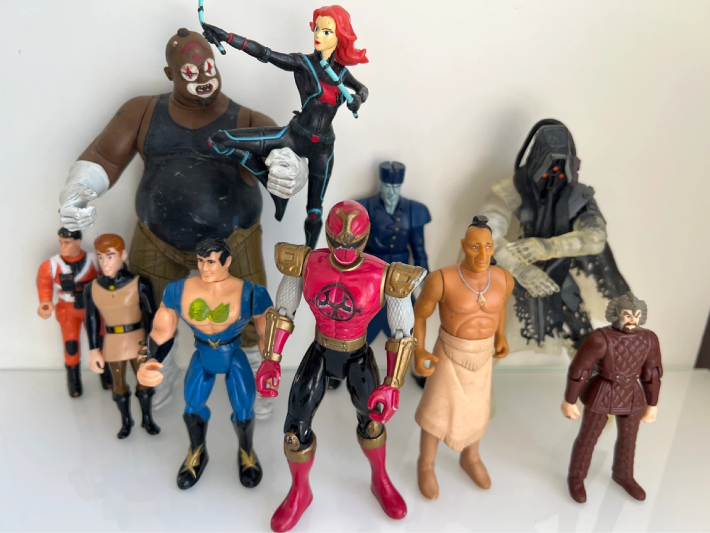 Collection of assorted action figures