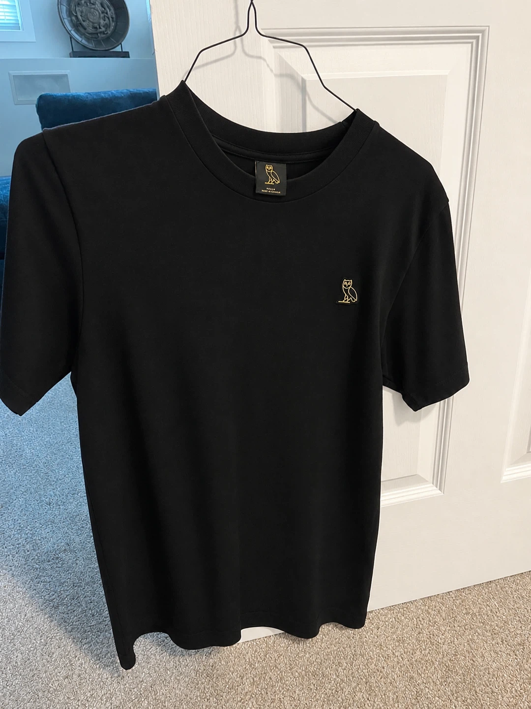 OVO black owl tee