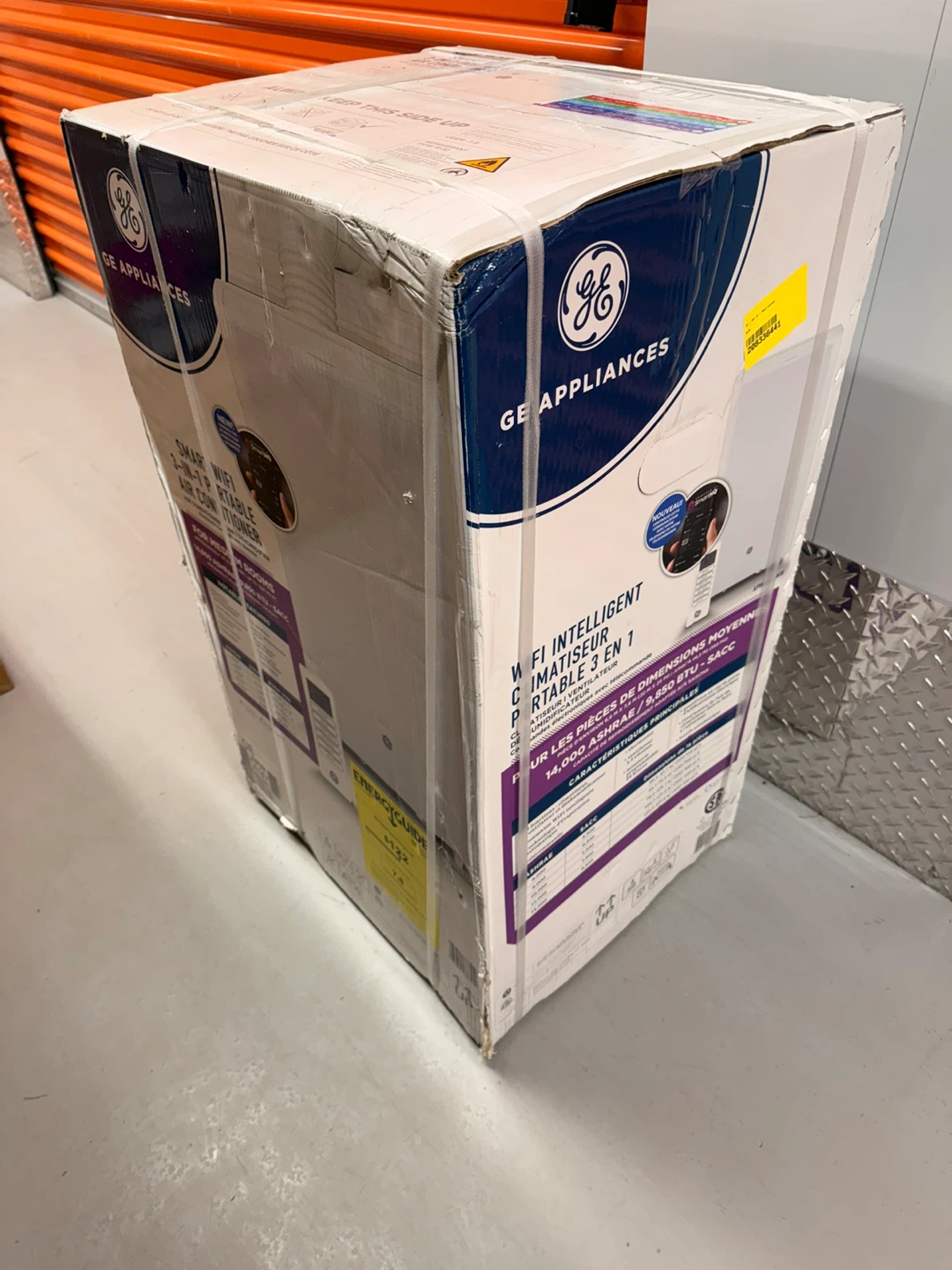 GE 14,000 BTU Smart Portable Air Conditioner APWA14YBMW - White - photo 2