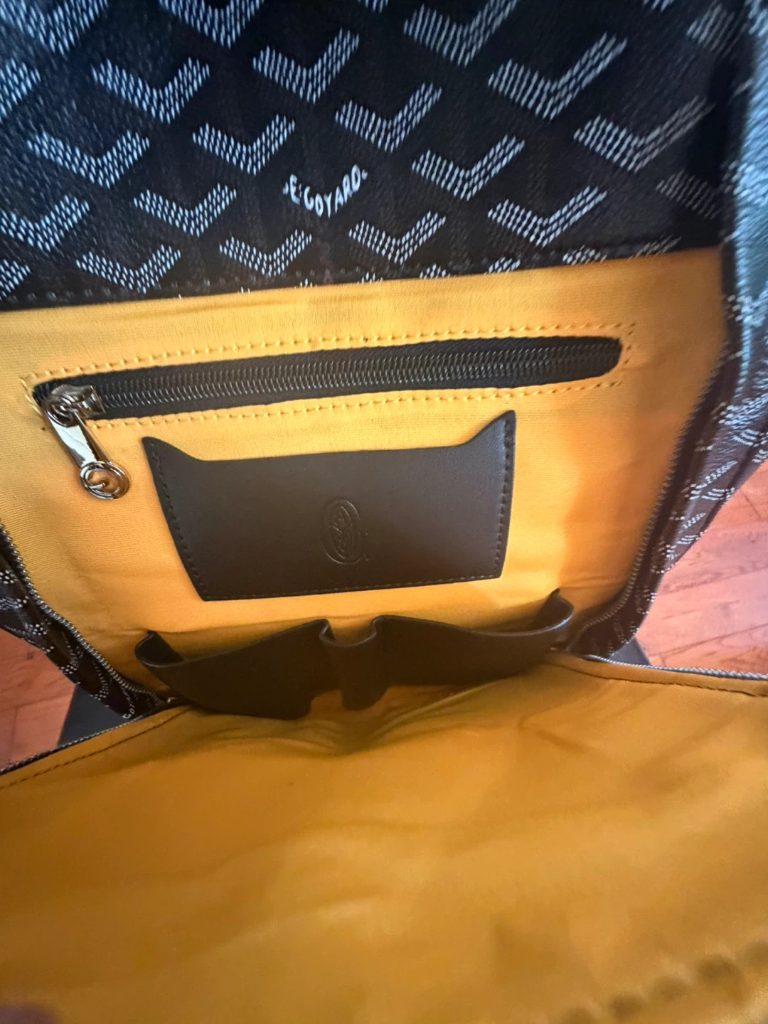 Goyard Backpack - Black and Gray(give me a good offer) - photo 4