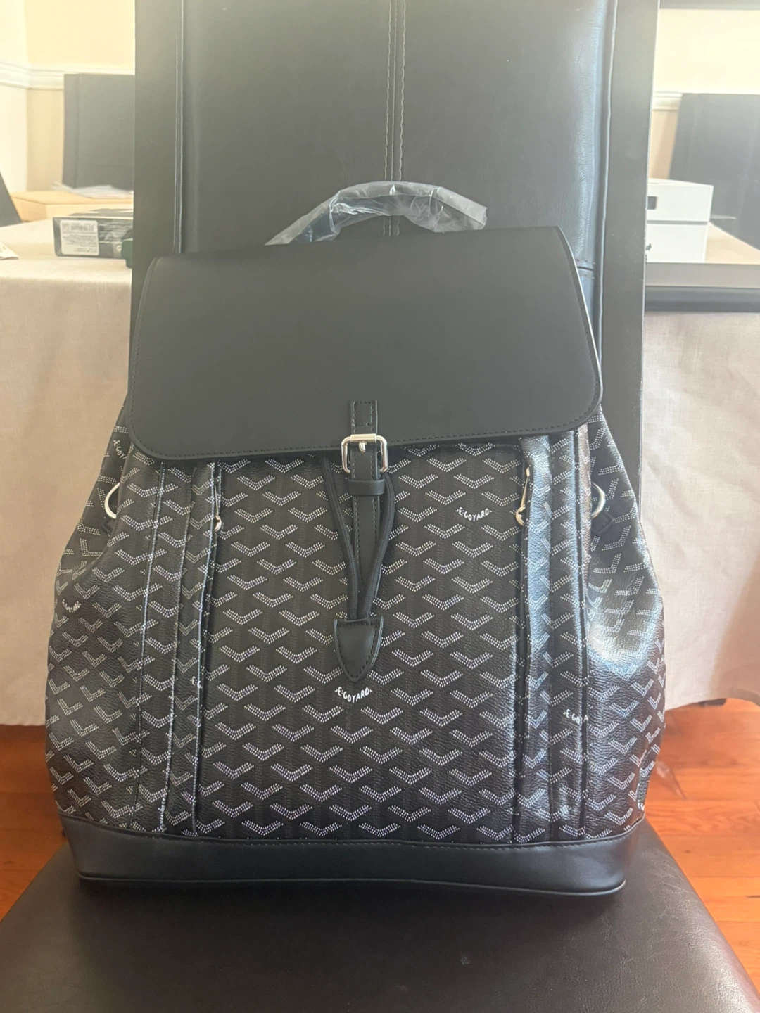 Goyard Backpack - Black and Gray(give me a good offer)