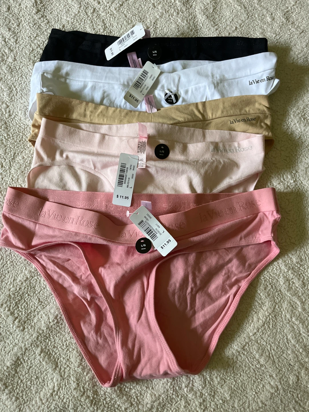 La Vie en Rose Women's Underwear - Multiple Colours & Sizes