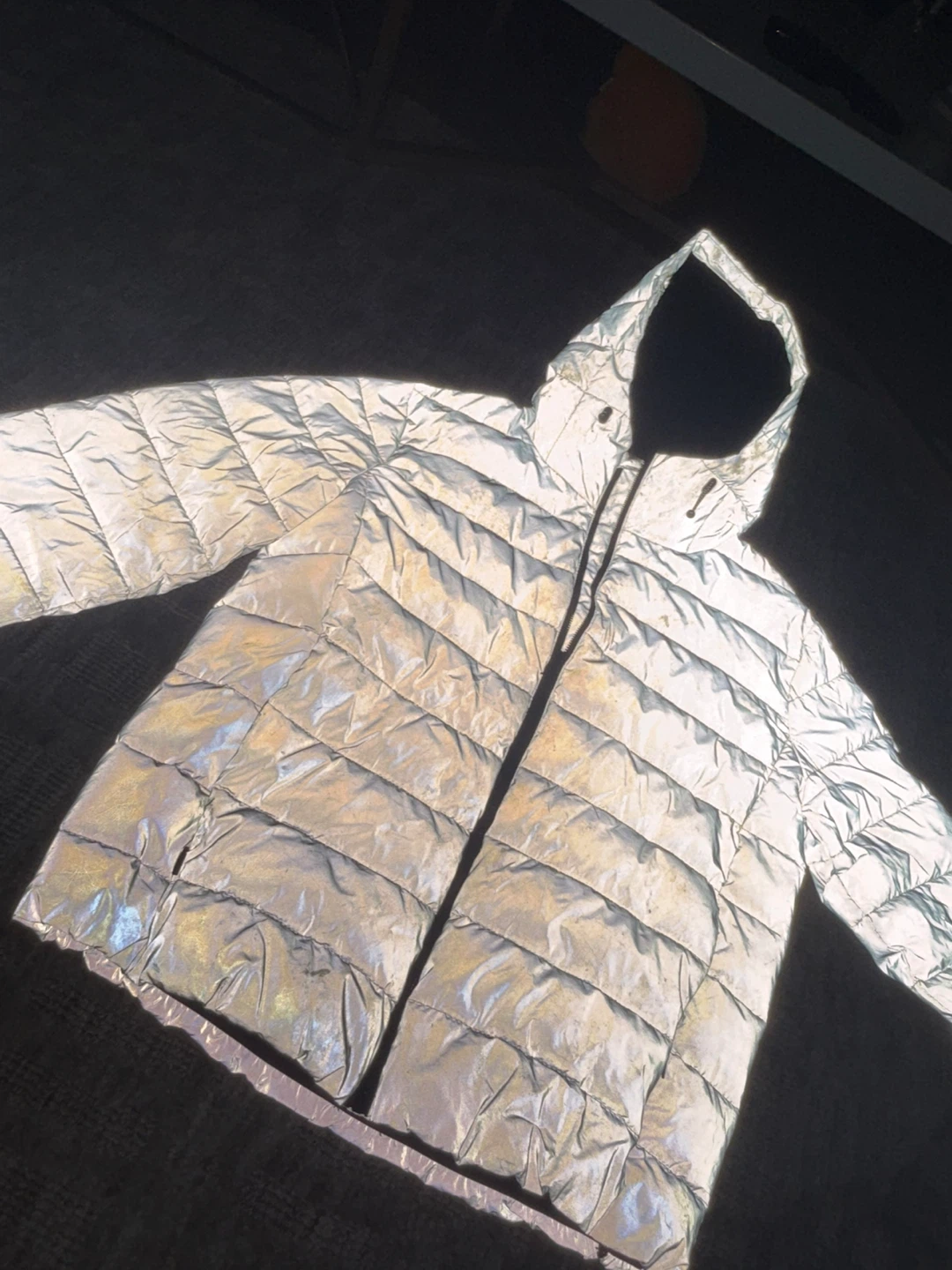 Reflective Puffer Jacket