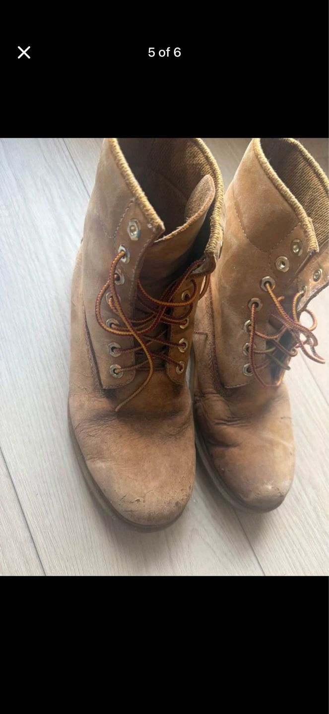 Timberland Classic Boots - Tan Nubuck Leather - photo 5