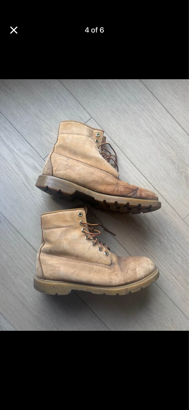 Timberland Classic Boots - Tan Nubuck Leather - photo 3