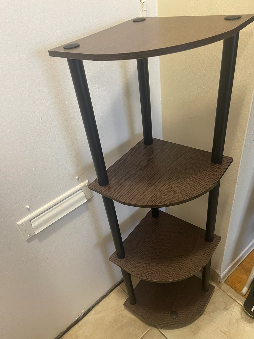 3-Tier Corner Shelf Unit