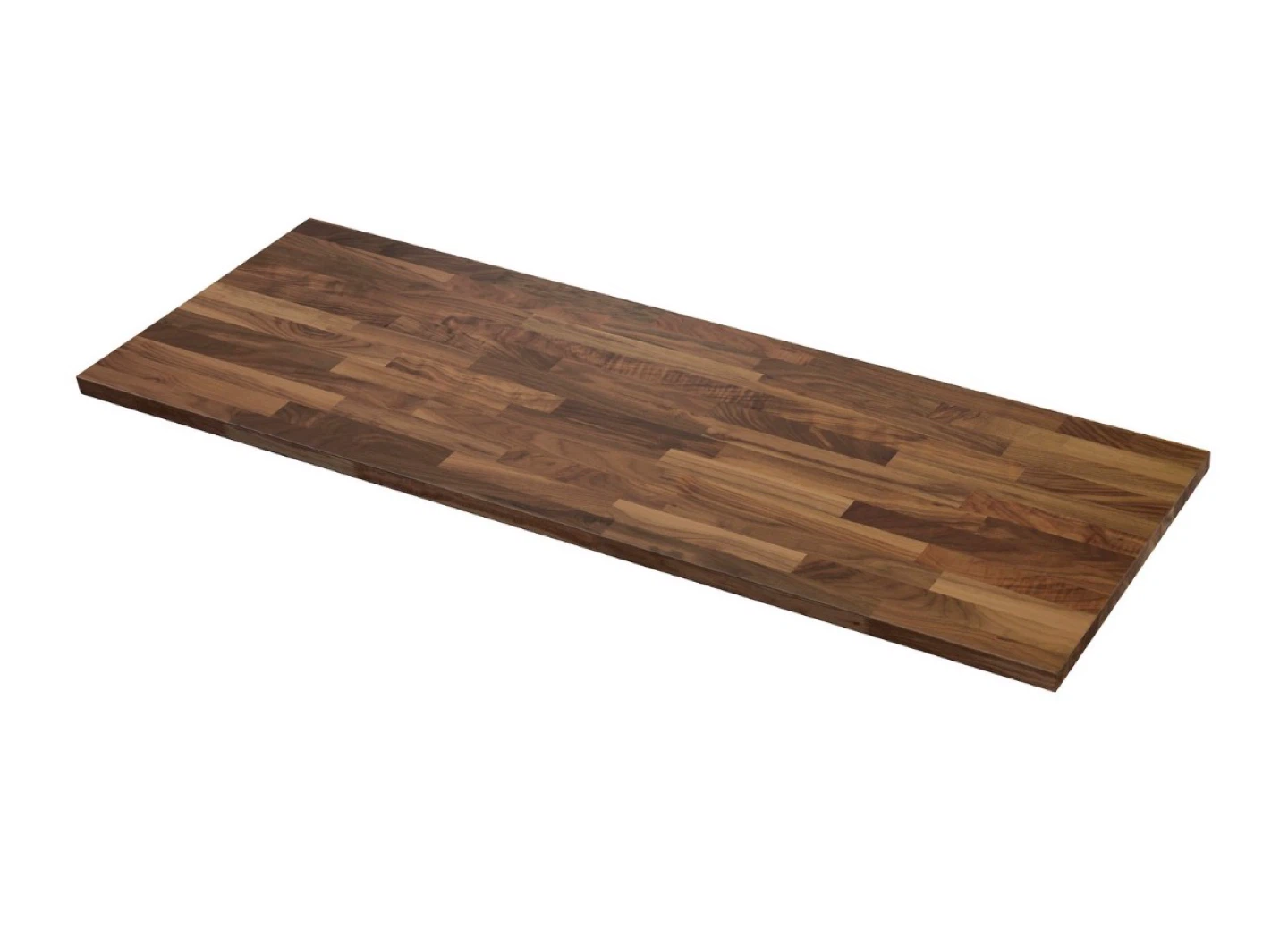 IKEA KARLBY Walnut Veneer Countertop / Desk Setup – 98” Like New - photo 2