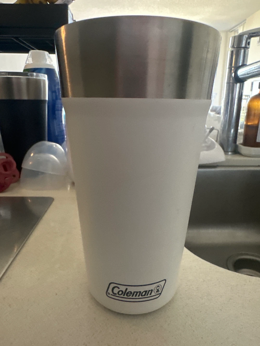 Coleman White Tumbler